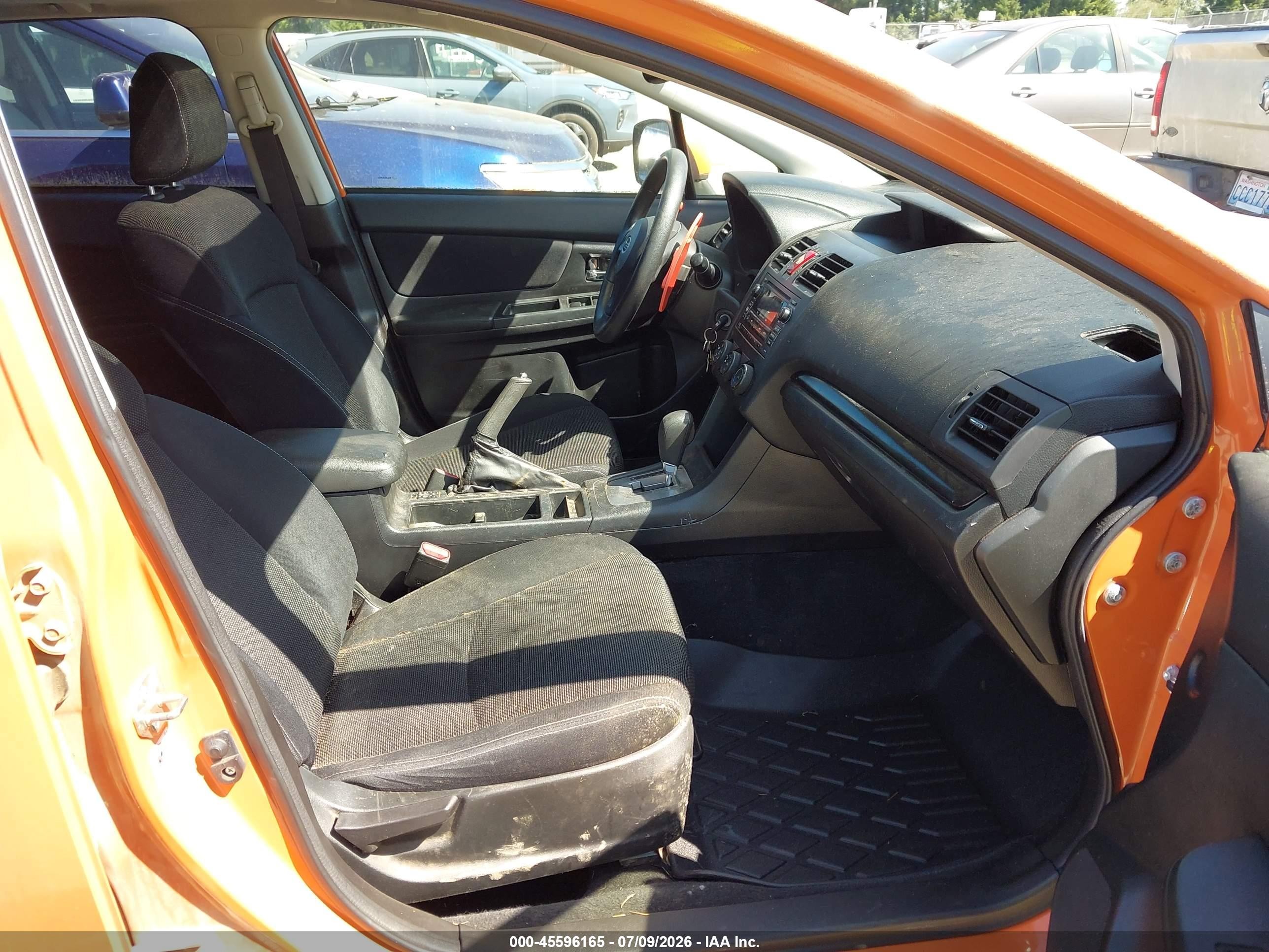 2013 Subaru Xv Crosstrek 2.0i Premium Orange vin: JF2GPAVC3D2843835