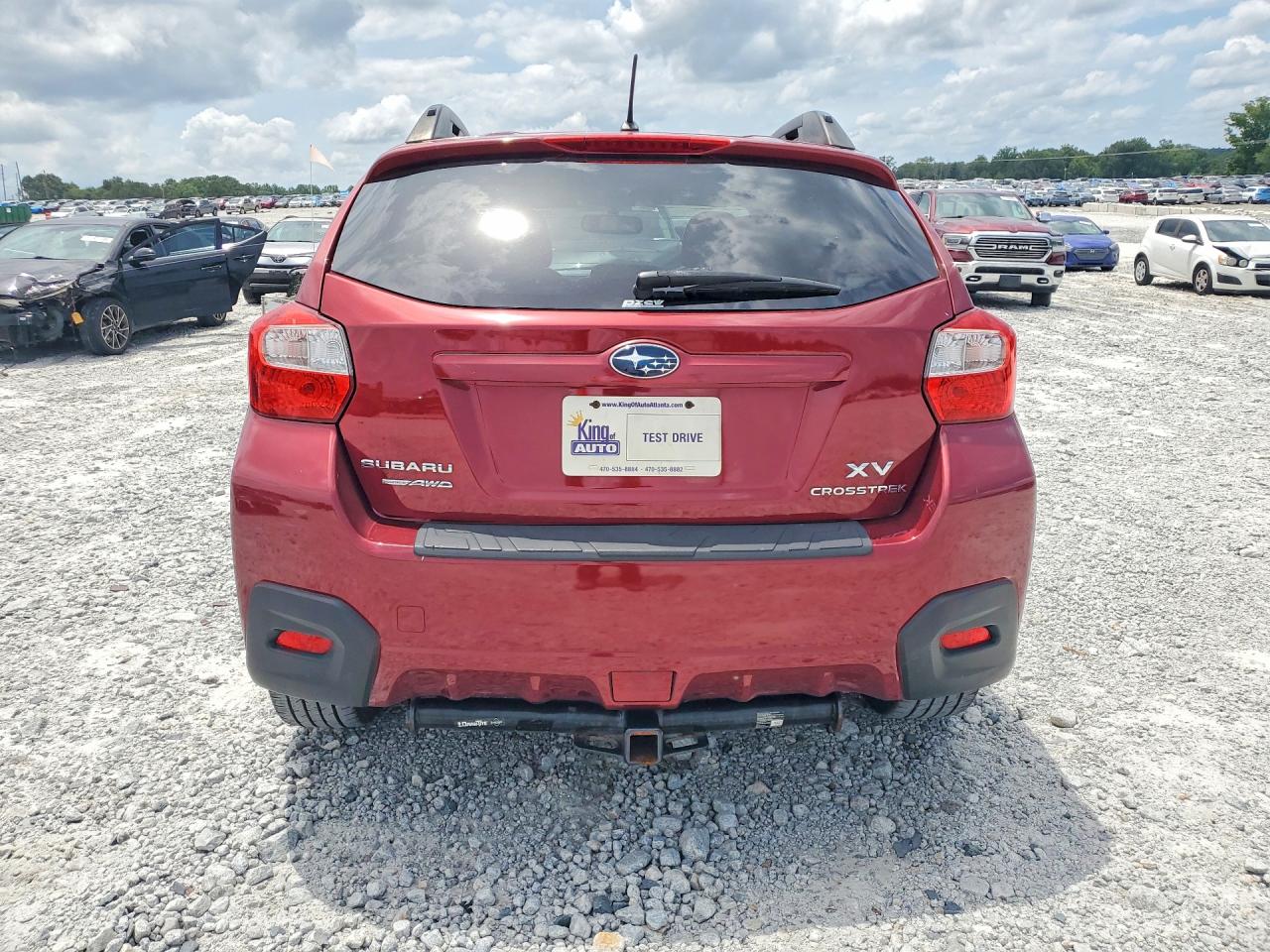 2013 Subaru Xv Crosstrek 2.0 Premium Бордовый vin: JF2GPAVC3D2854270
