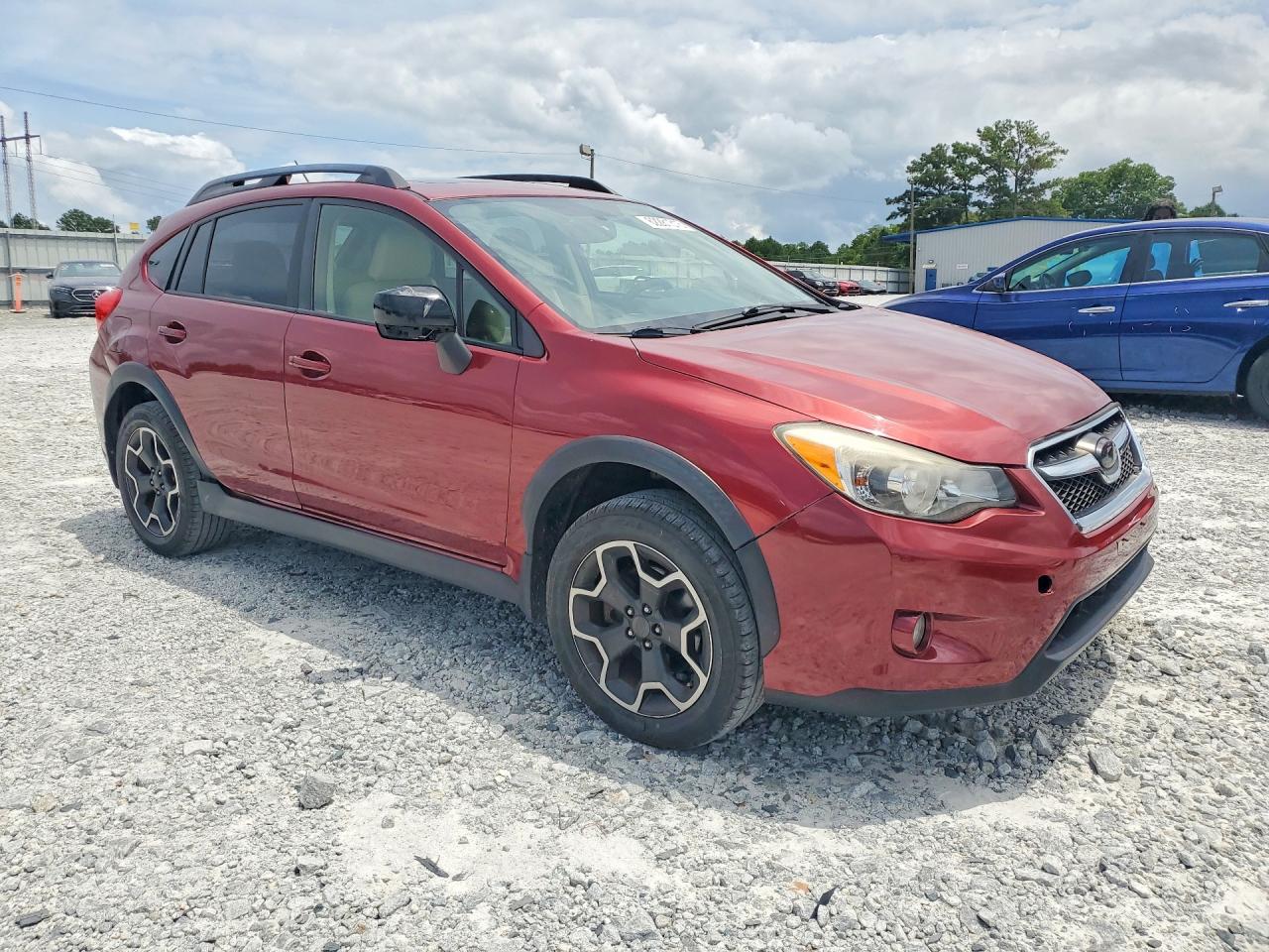 2013 Subaru Xv Crosstrek 2.0 Premium Бордовый vin: JF2GPAVC3D2854270