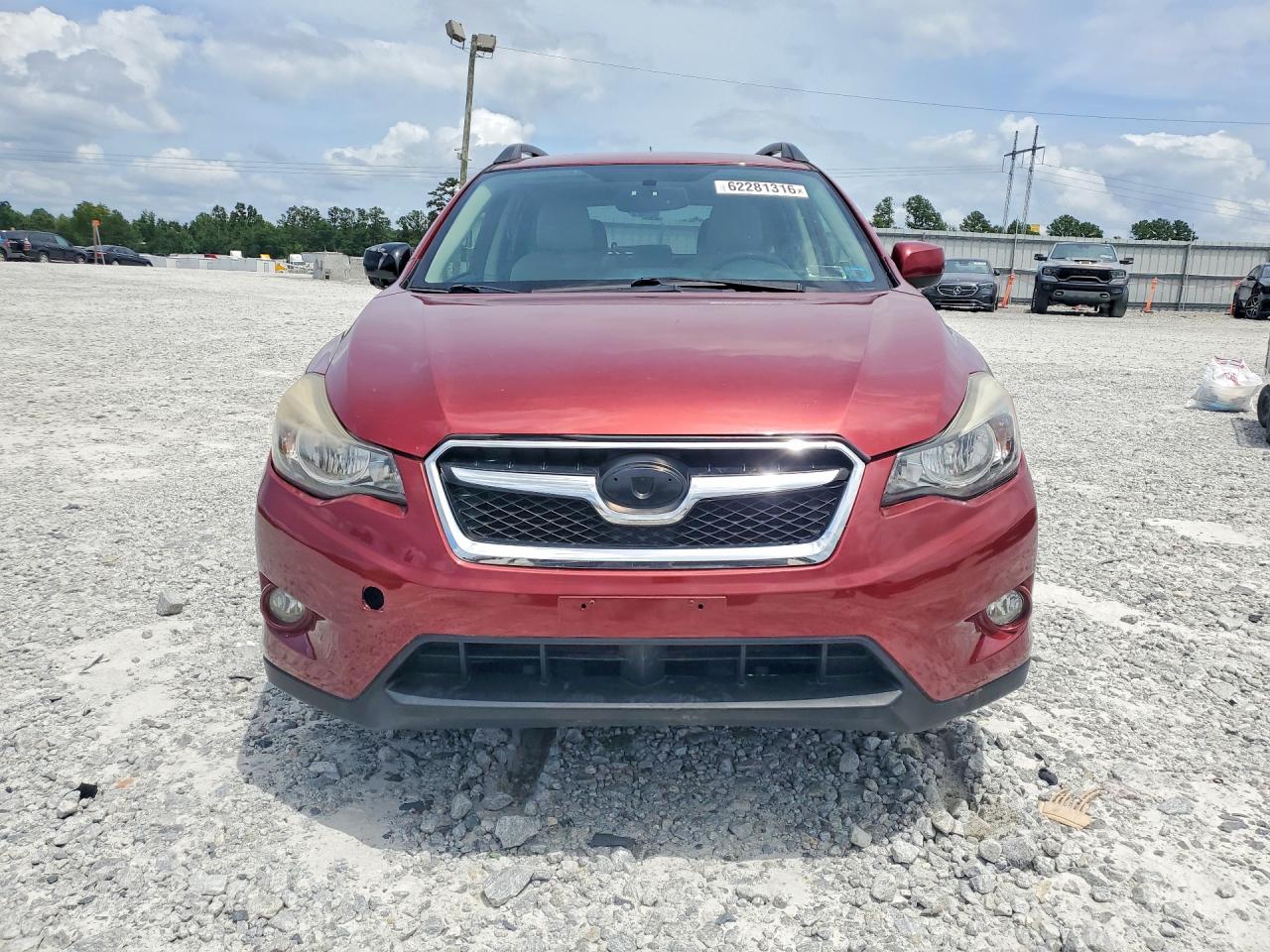 2013 Subaru Xv Crosstrek 2.0 Premium Бордовый vin: JF2GPAVC3D2854270