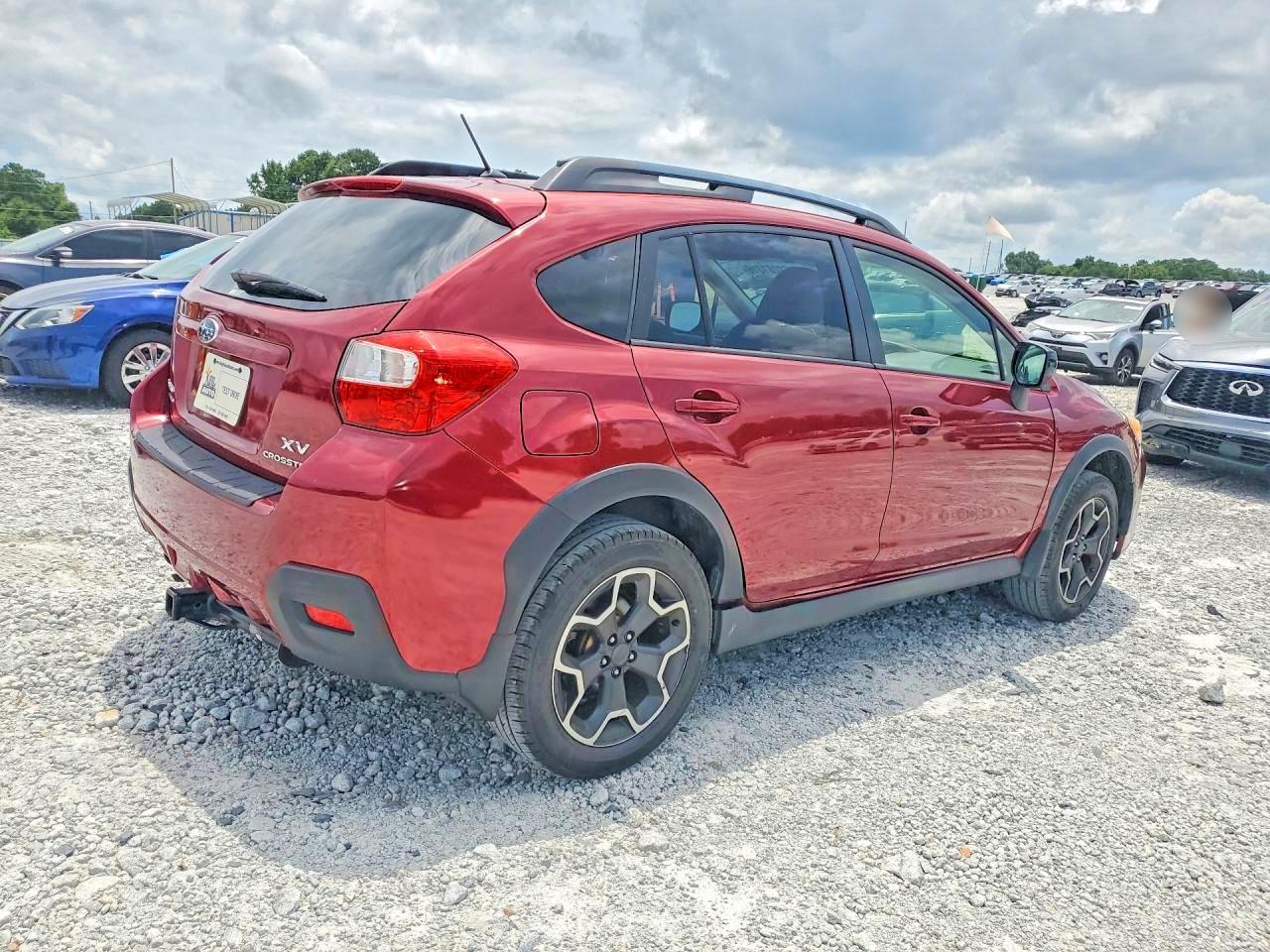 2013 Subaru Xv Crosstrek 2.0 Premium Бордовый vin: JF2GPAVC3D2854270