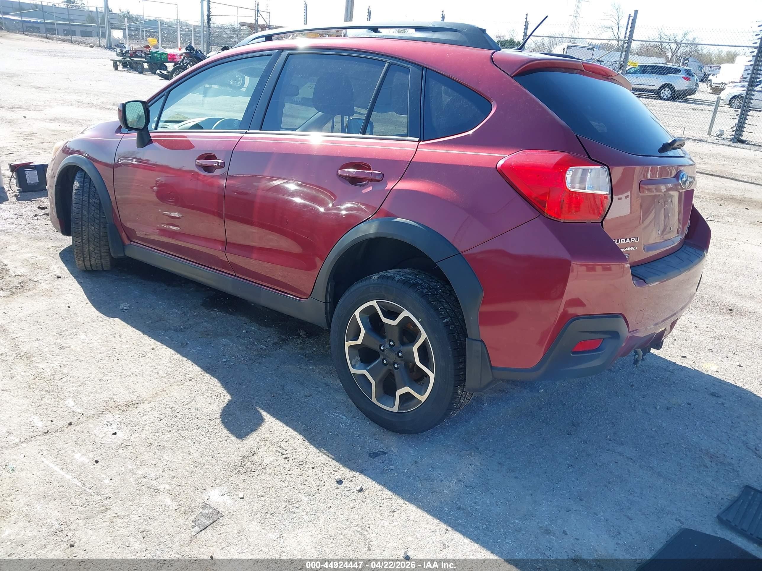 2013 Subaru Xv Crosstrek 2.0i Premium Red vin: JF2GPAVC3D2873031