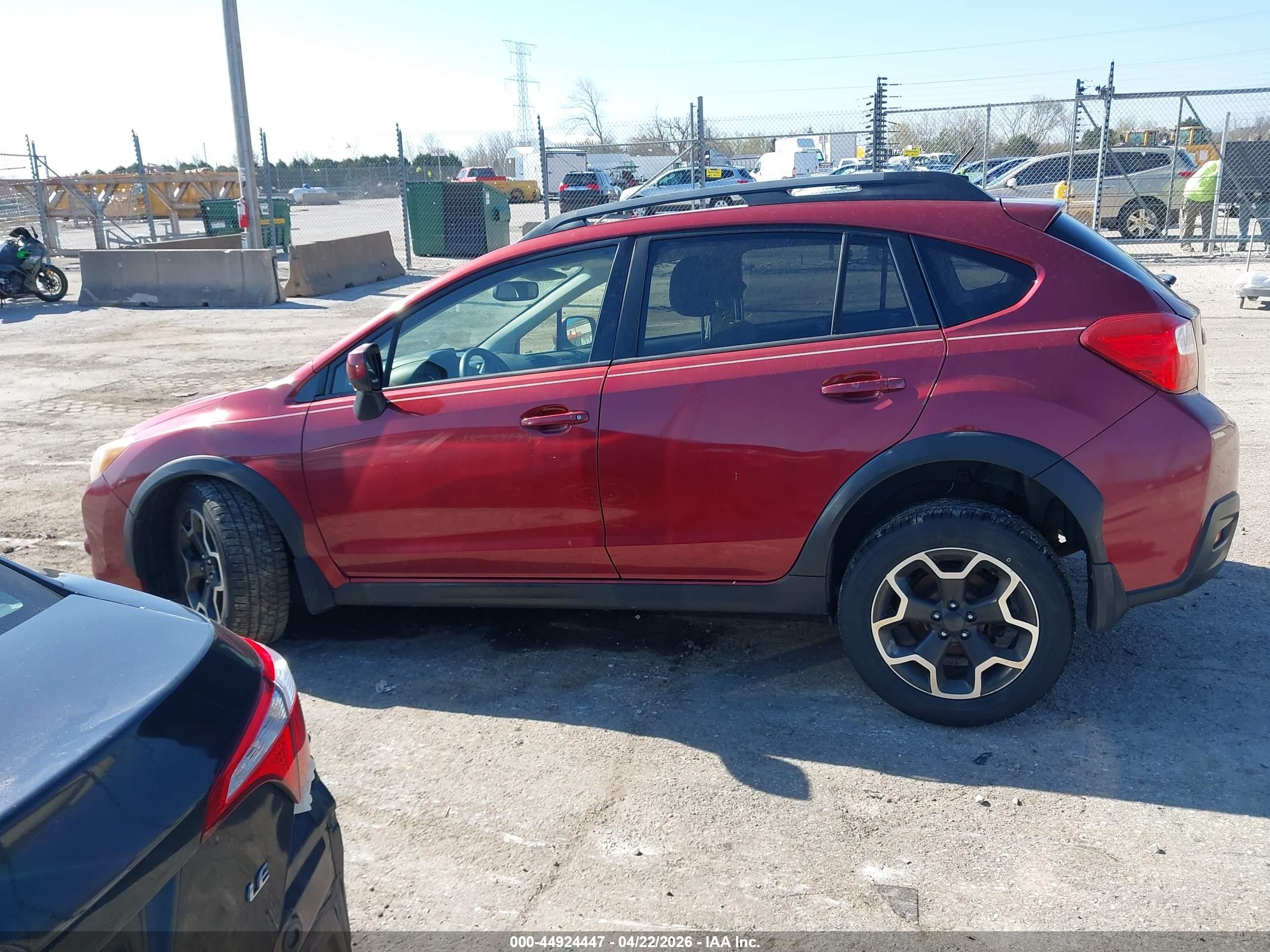 2013 Subaru Xv Crosstrek 2.0i Premium Red vin: JF2GPAVC3D2873031