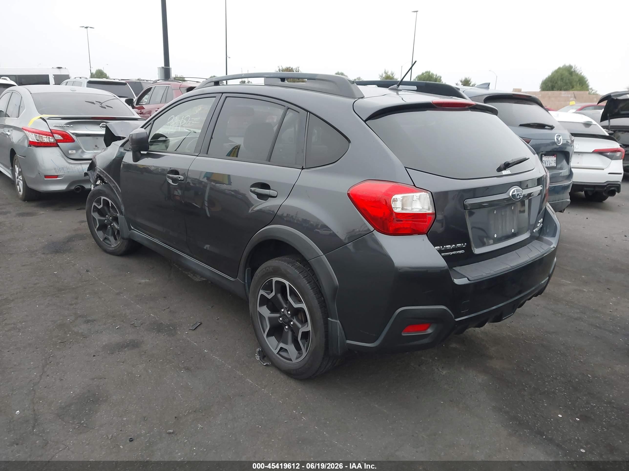 2013 Subaru Xv Crosstrek 2.0i Premium Black vin: JF2GPAVC3D2892579