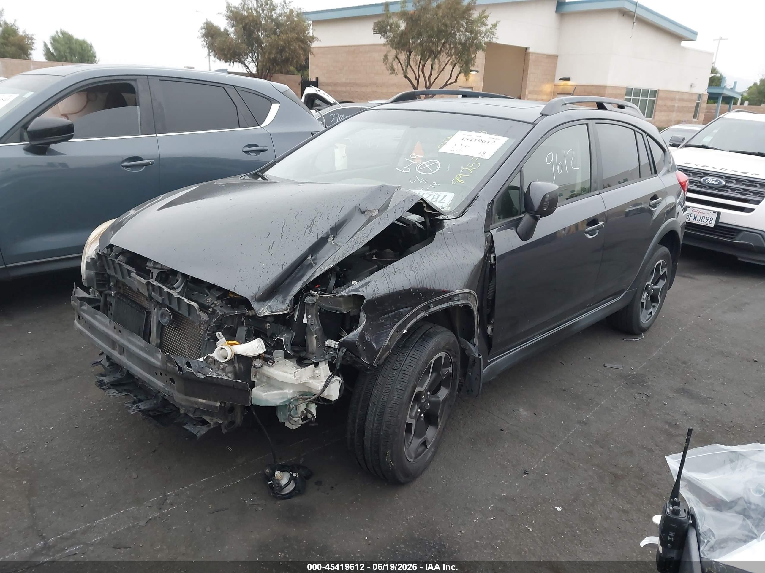 2013 Subaru Xv Crosstrek 2.0i Premium Black vin: JF2GPAVC3D2892579