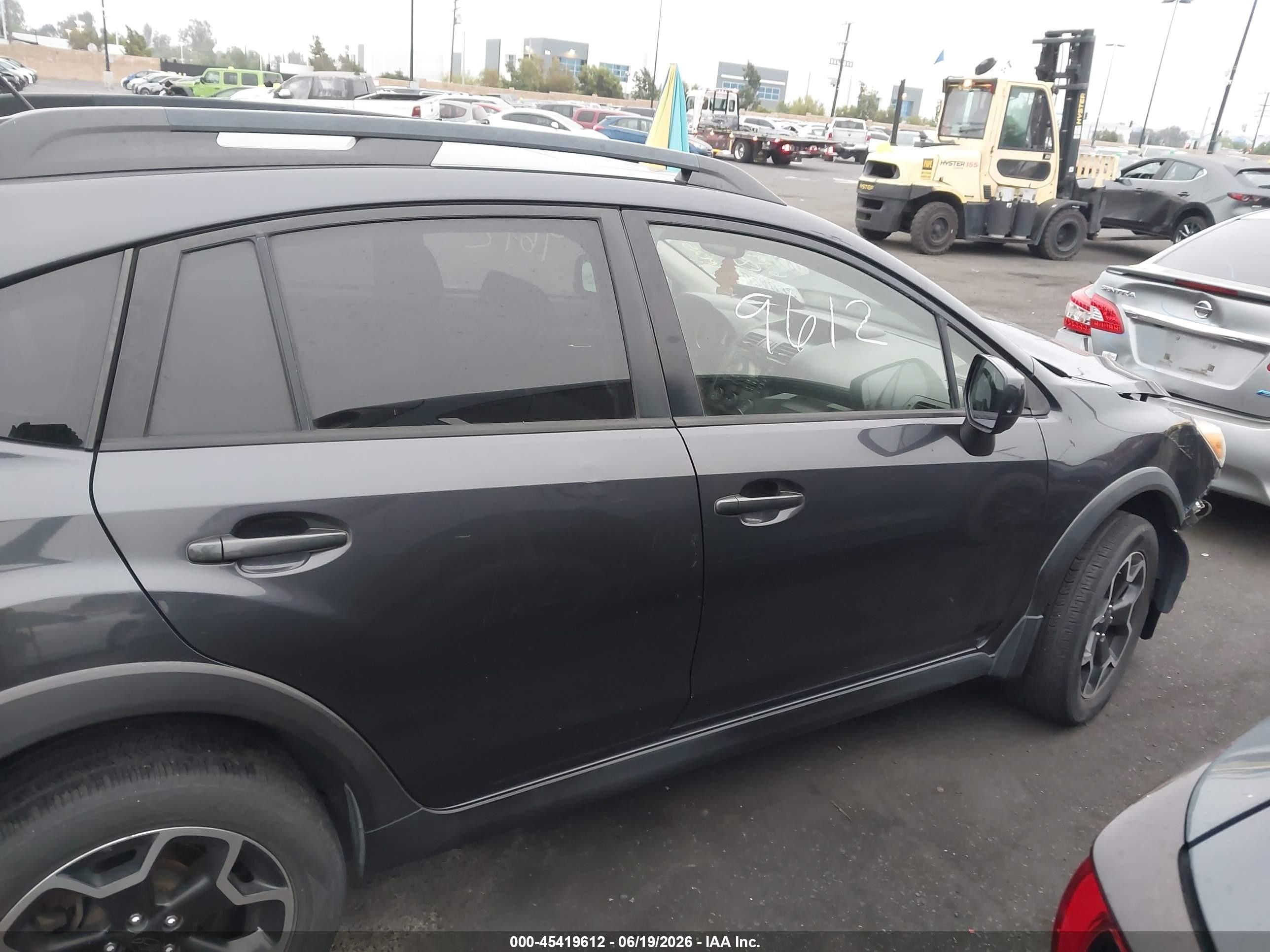 2013 Subaru Xv Crosstrek 2.0i Premium Black vin: JF2GPAVC3D2892579