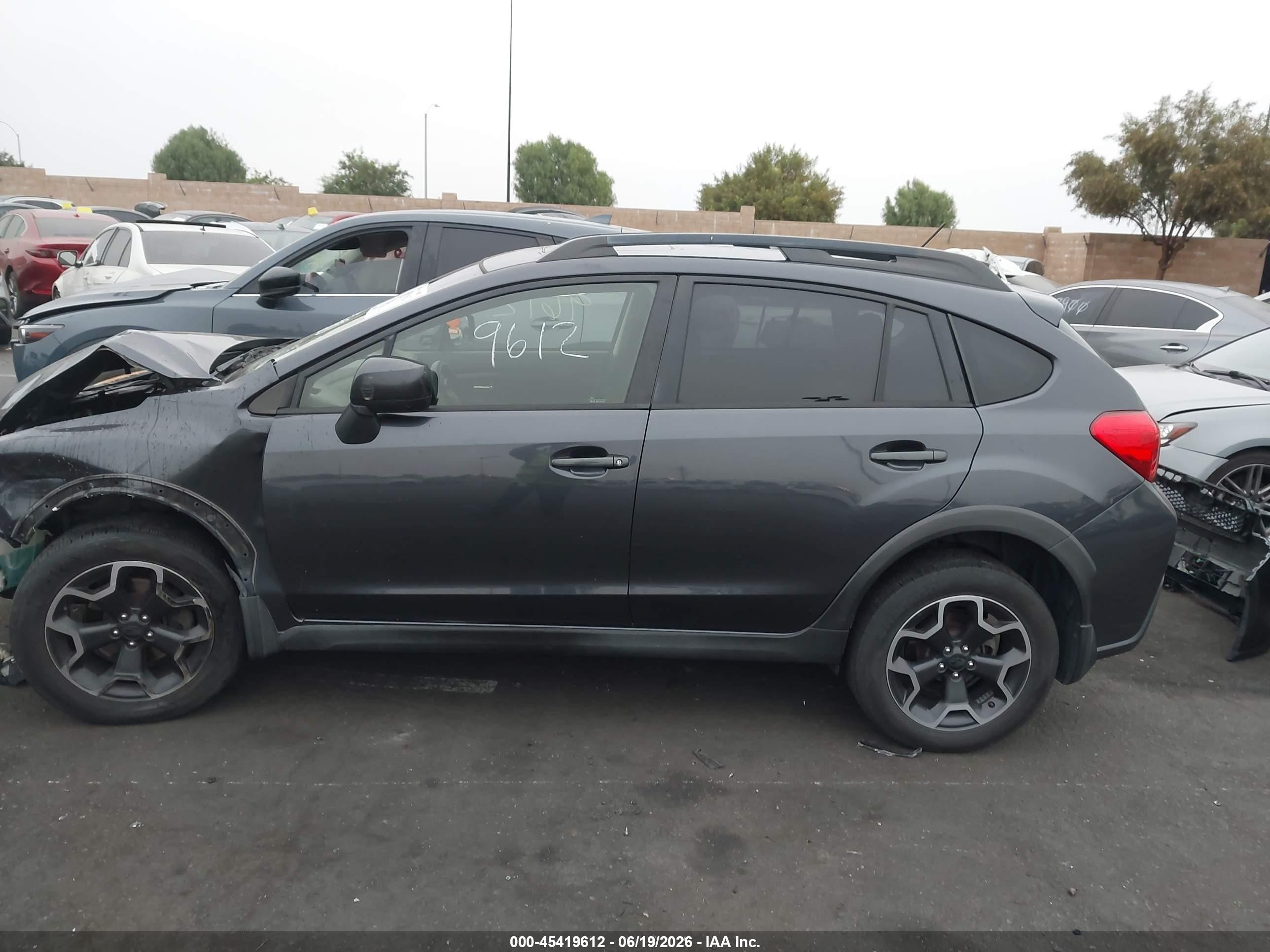2013 Subaru Xv Crosstrek 2.0i Premium Black vin: JF2GPAVC3D2892579