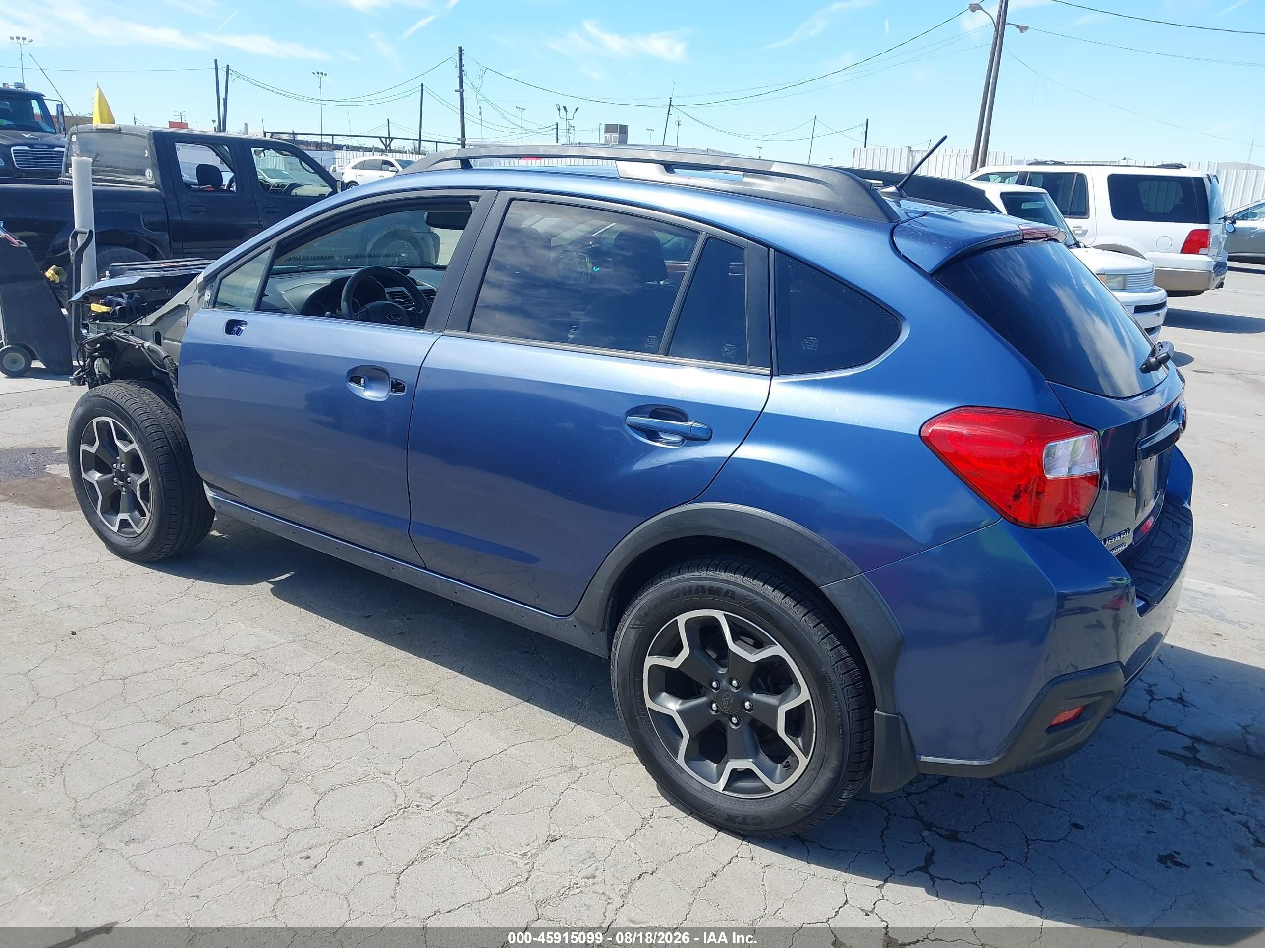 2013 Subaru Xv Crosstrek 2.0i Premium Blue vin: JF2GPAVC3D2901748