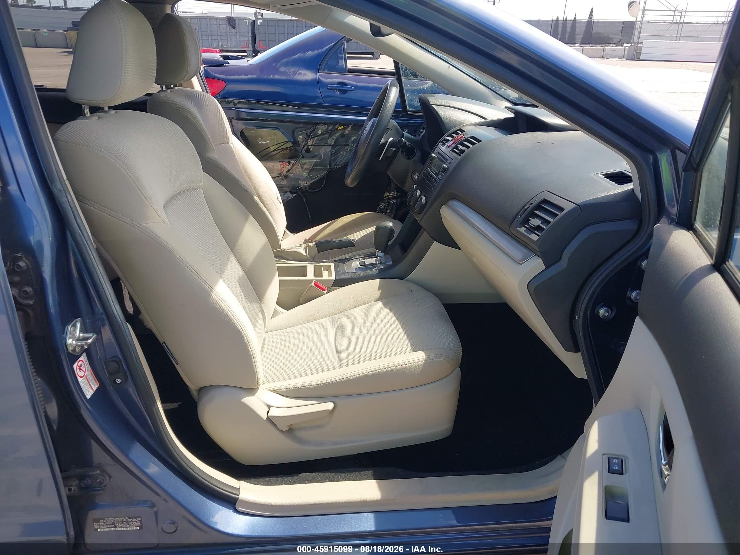 2013 Subaru Xv Crosstrek 2.0i Premium Blue vin: JF2GPAVC3D2901748