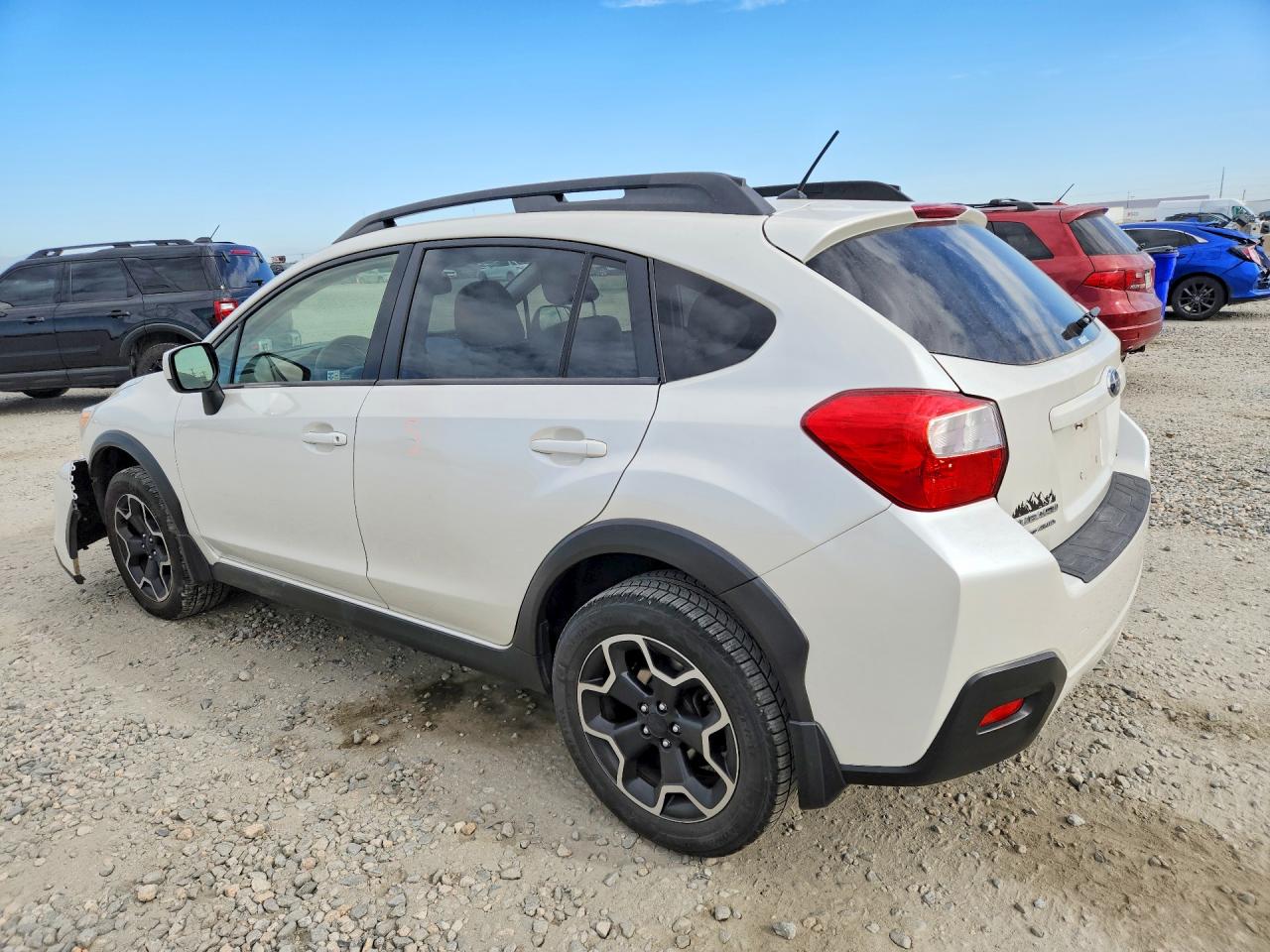 2014 Subaru Xv Crosstrek 2.0 Premium White vin: JF2GPAVC3E8264374
