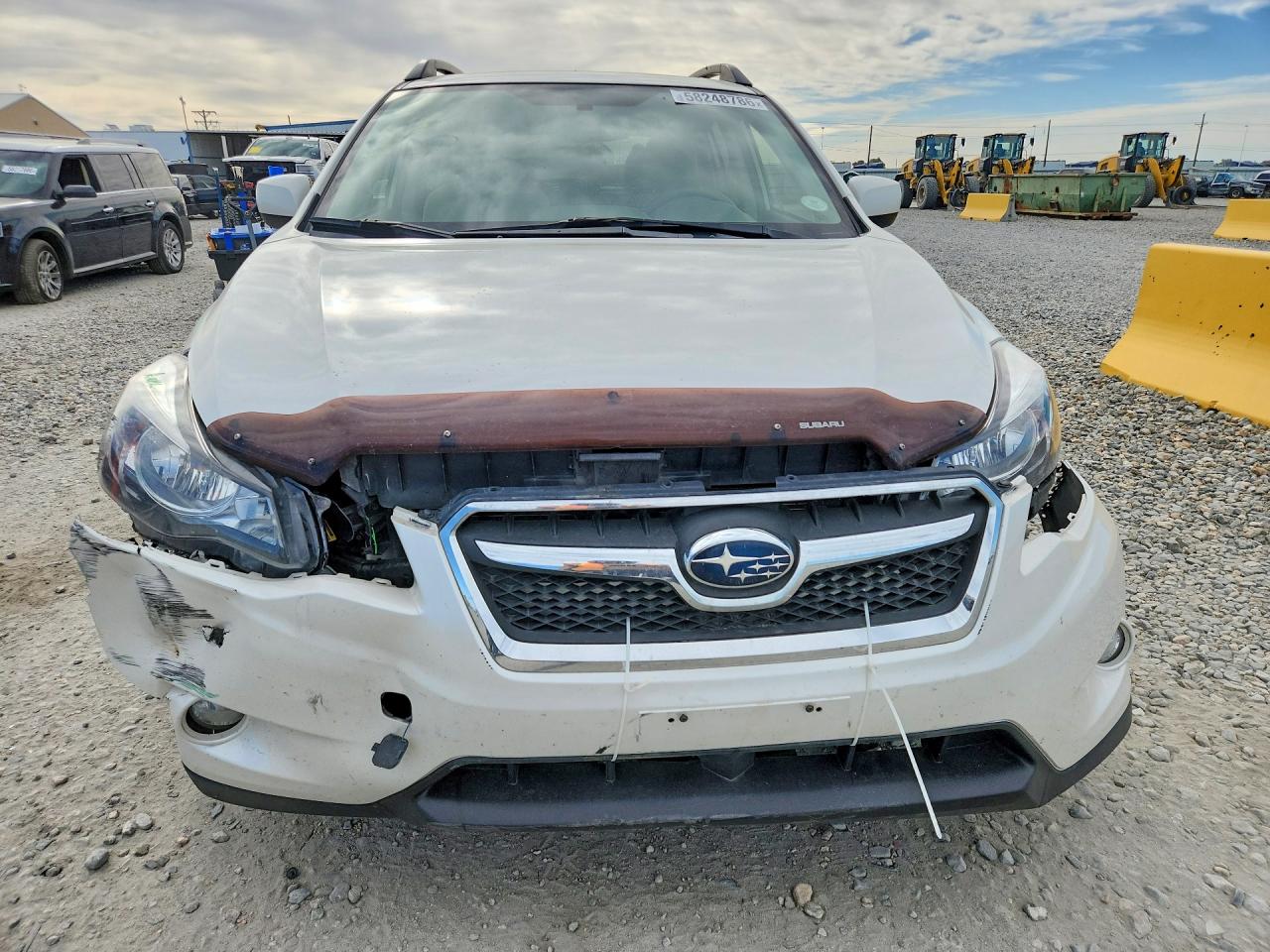2014 Subaru Xv Crosstrek 2.0 Premium White vin: JF2GPAVC3E8264374