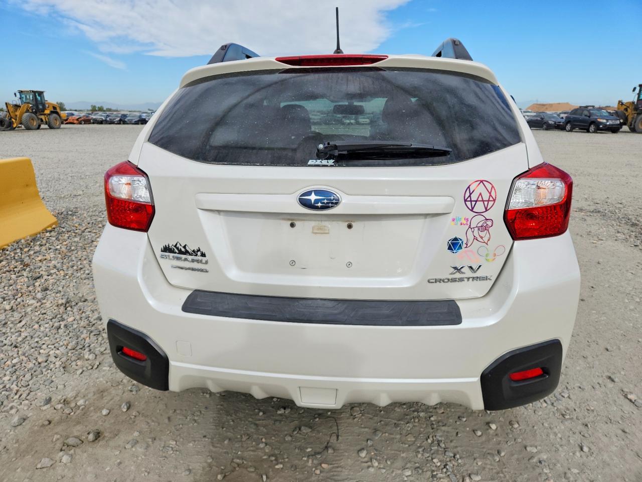 2014 Subaru Xv Crosstrek 2.0 Premium White vin: JF2GPAVC3E8264374