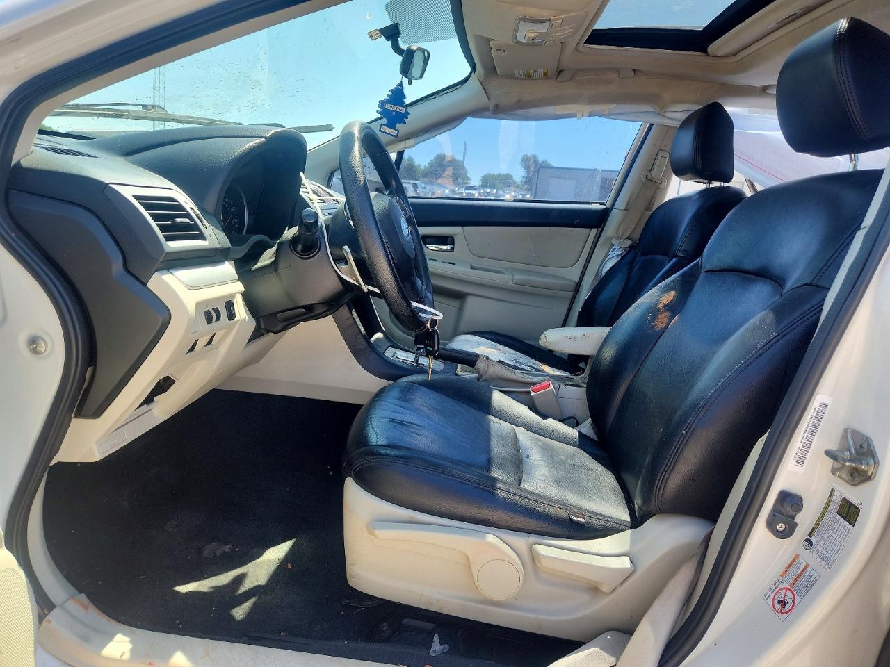 2014 Subaru Xv Crosstrek 2.0 Premium White vin: JF2GPAVC3E8265315