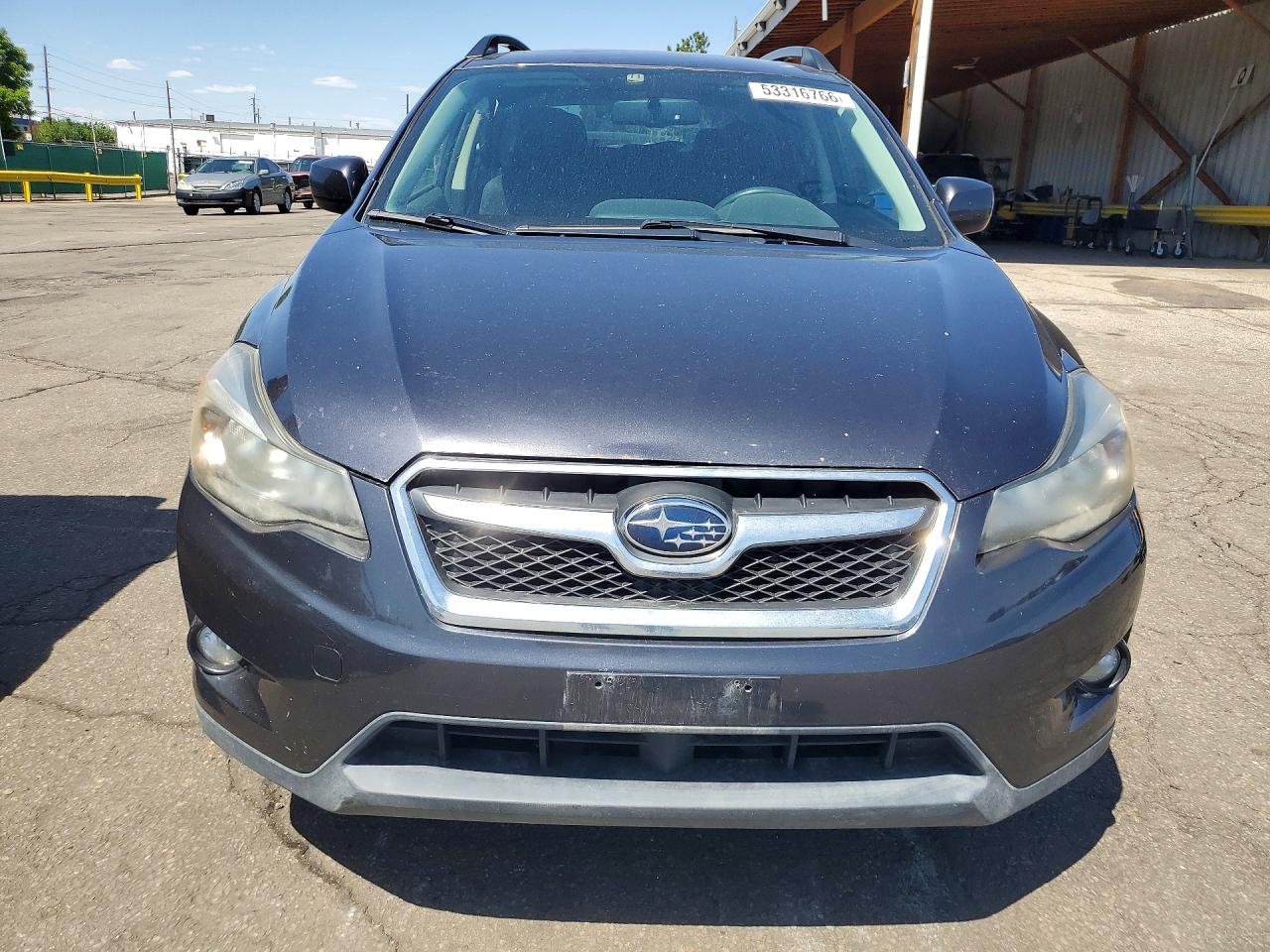 2014 Subaru Xv Crosstrek 2.0 Premium Gray vin: JF2GPAVC3E8267243