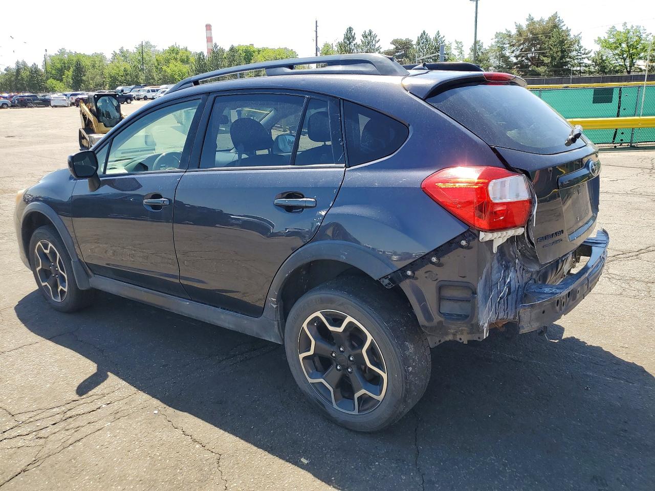 2014 Subaru Xv Crosstrek 2.0 Premium Gray vin: JF2GPAVC3E8267243
