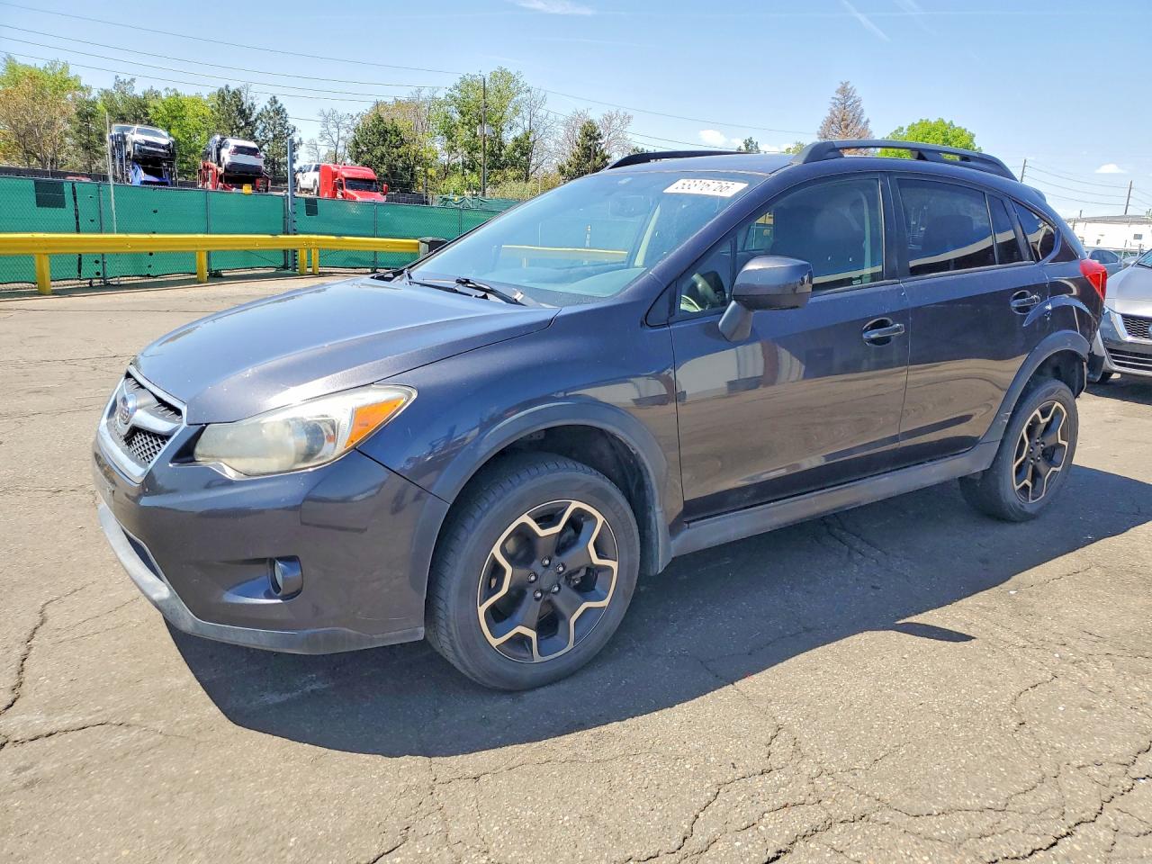 2014 Subaru Xv Crosstrek 2.0 Premium Gray vin: JF2GPAVC3E8267243