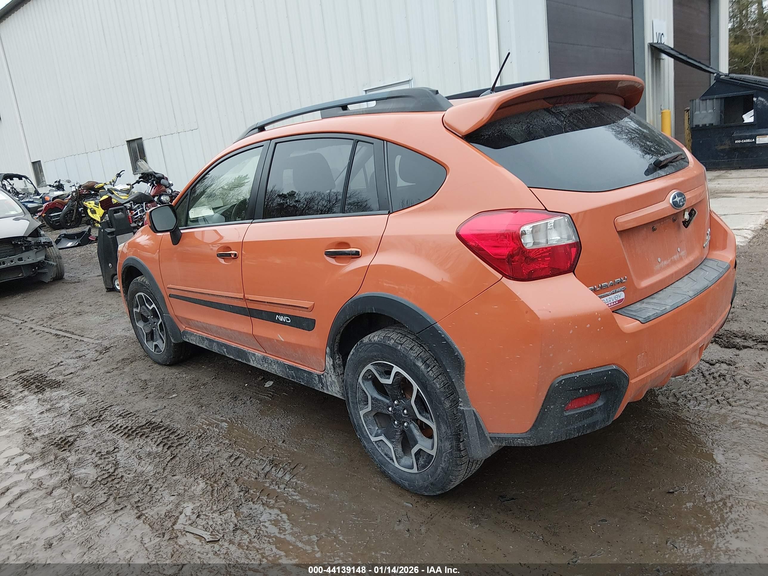 2014 Subaru Xv Crosstrek 2.0i Premium Orange vin: JF2GPAVC3E8299657
