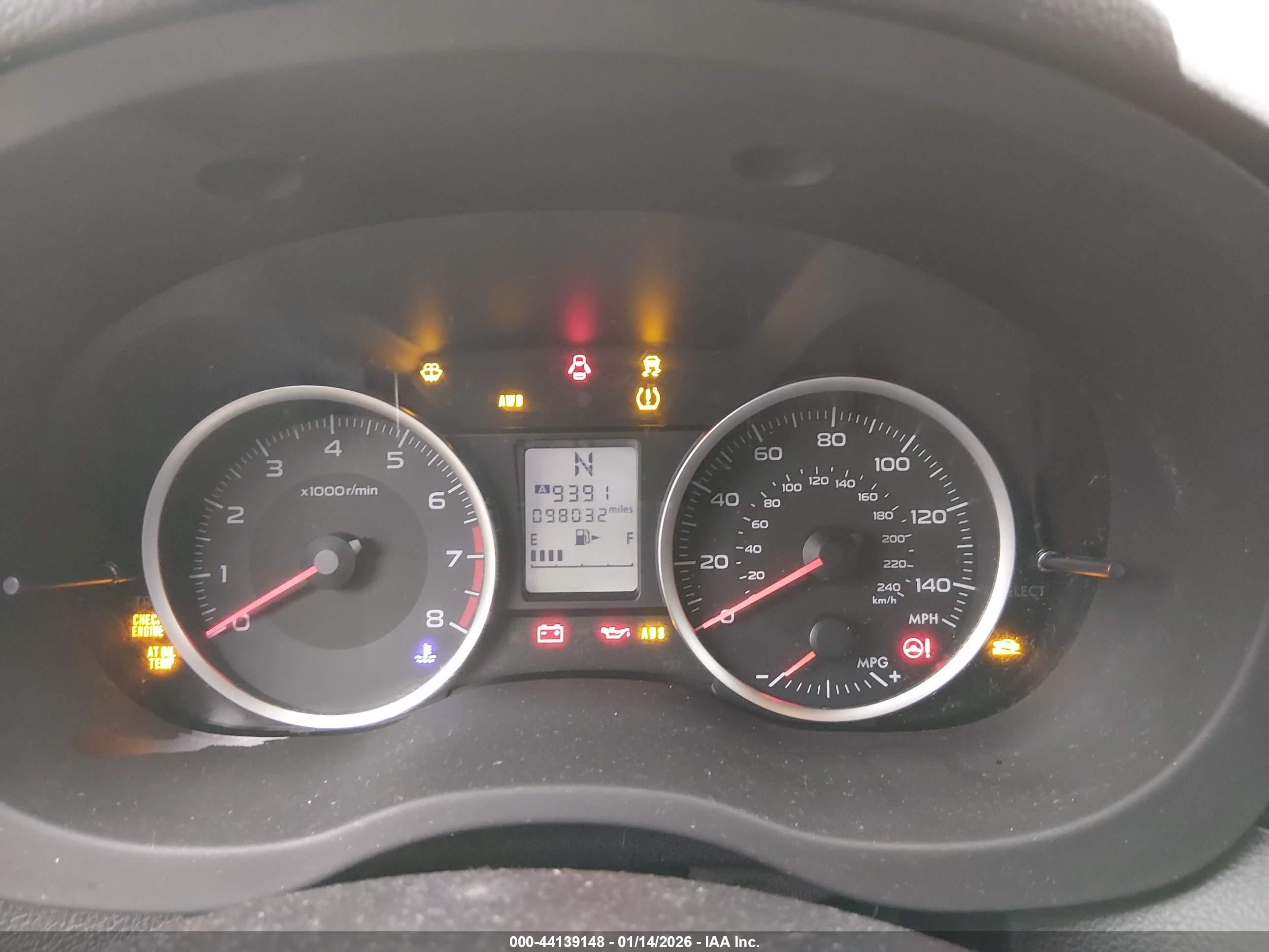 2014 Subaru Xv Crosstrek 2.0i Premium Orange vin: JF2GPAVC3E8299657