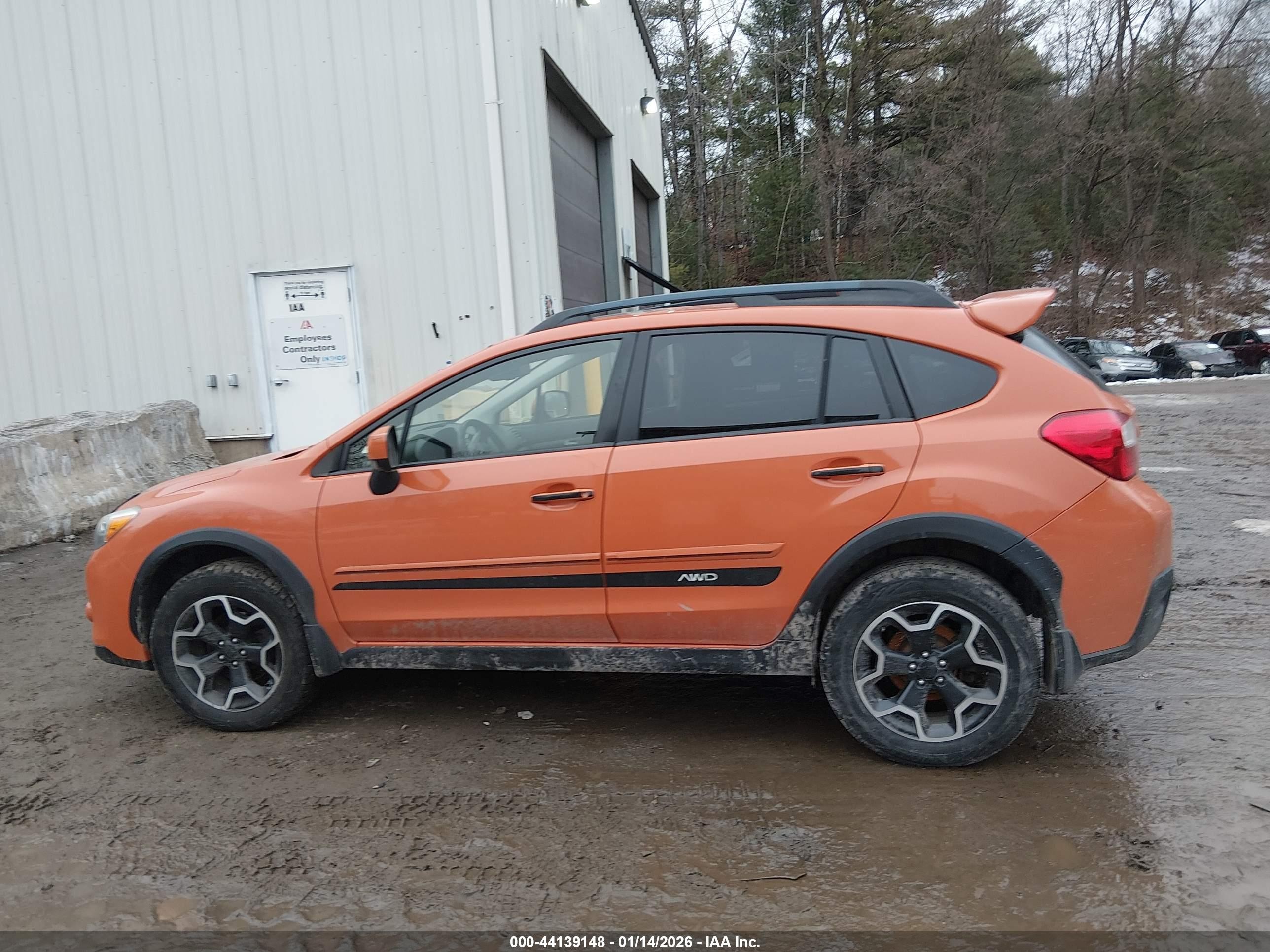 2014 Subaru Xv Crosstrek 2.0i Premium Orange vin: JF2GPAVC3E8299657