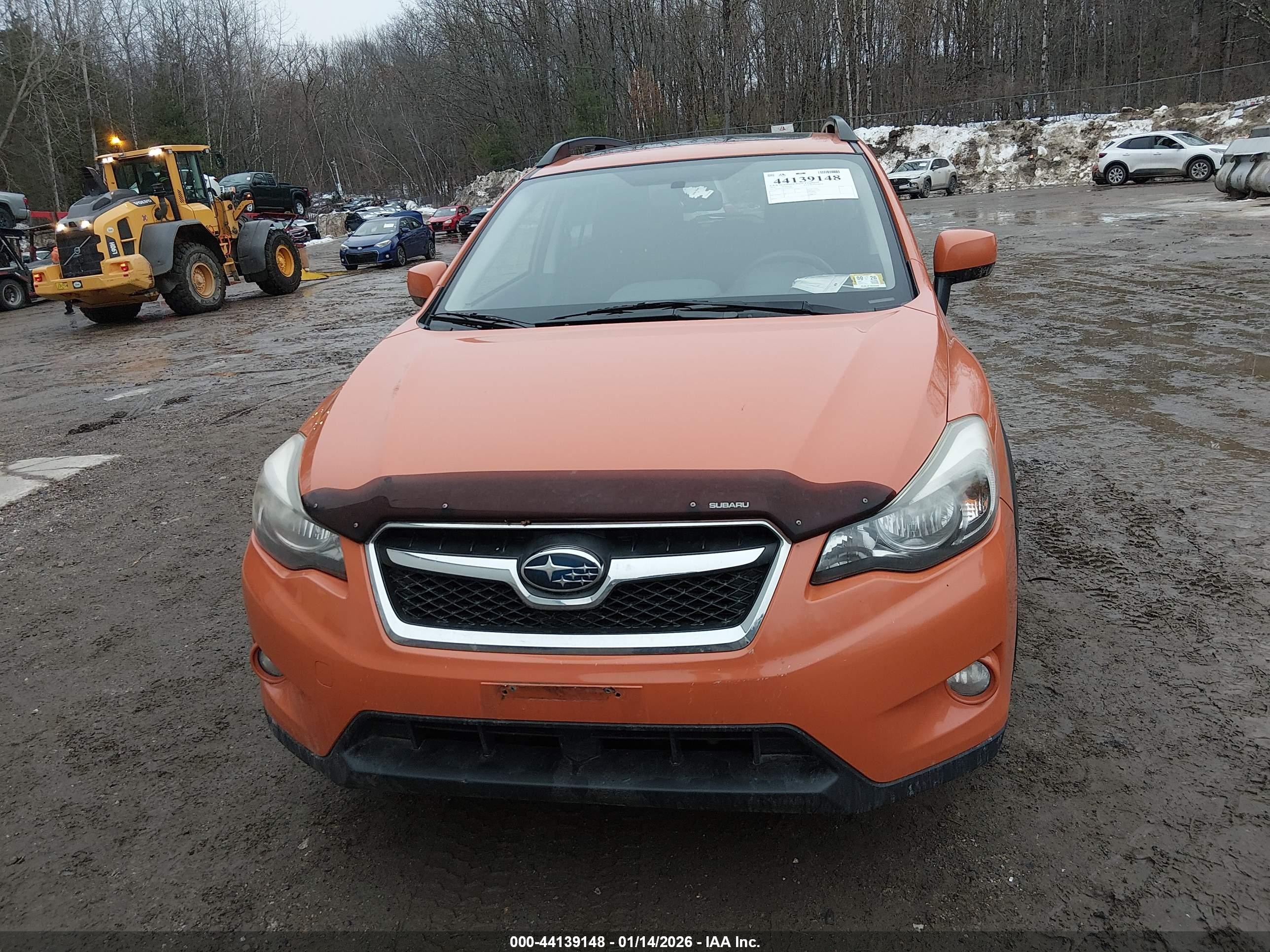 2014 Subaru Xv Crosstrek 2.0i Premium Orange vin: JF2GPAVC3E8299657