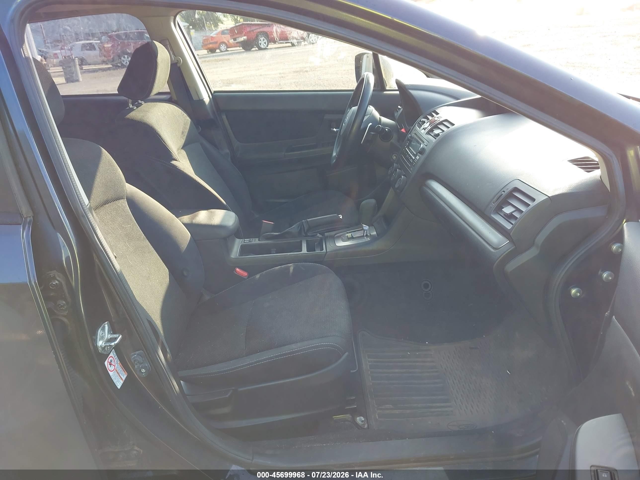 2014 Subaru Xv Crosstrek 2.0i Premium Gray vin: JF2GPAVC3EH329997