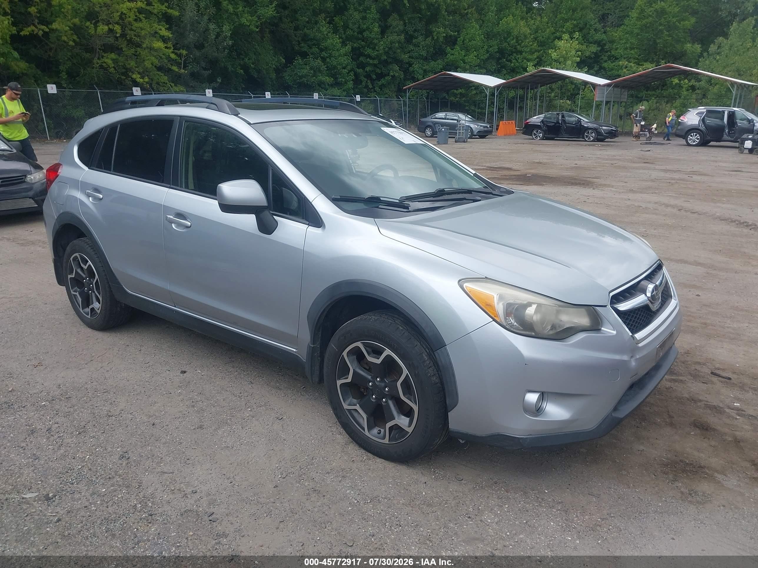 2013 Subaru Xv Crosstrek 2.0i Premium Серебряный vin: JF2GPAVC4D2810732