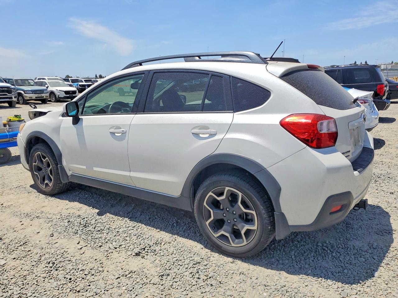 2013 Subaru Xv Crosstrek 2.0 Premium White vin: JF2GPAVC4D2892199