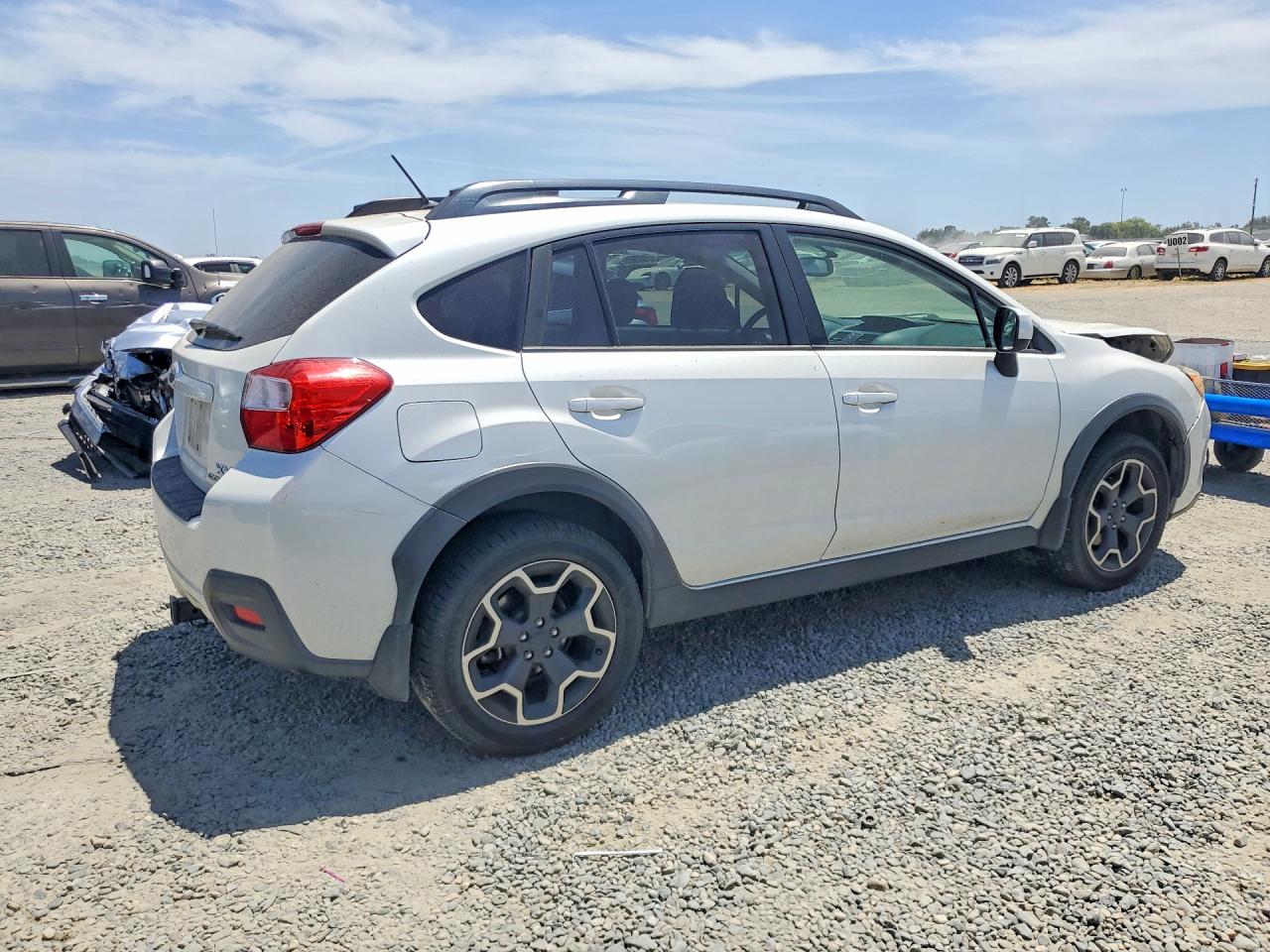 2013 Subaru Xv Crosstrek 2.0 Premium White vin: JF2GPAVC4D2892199