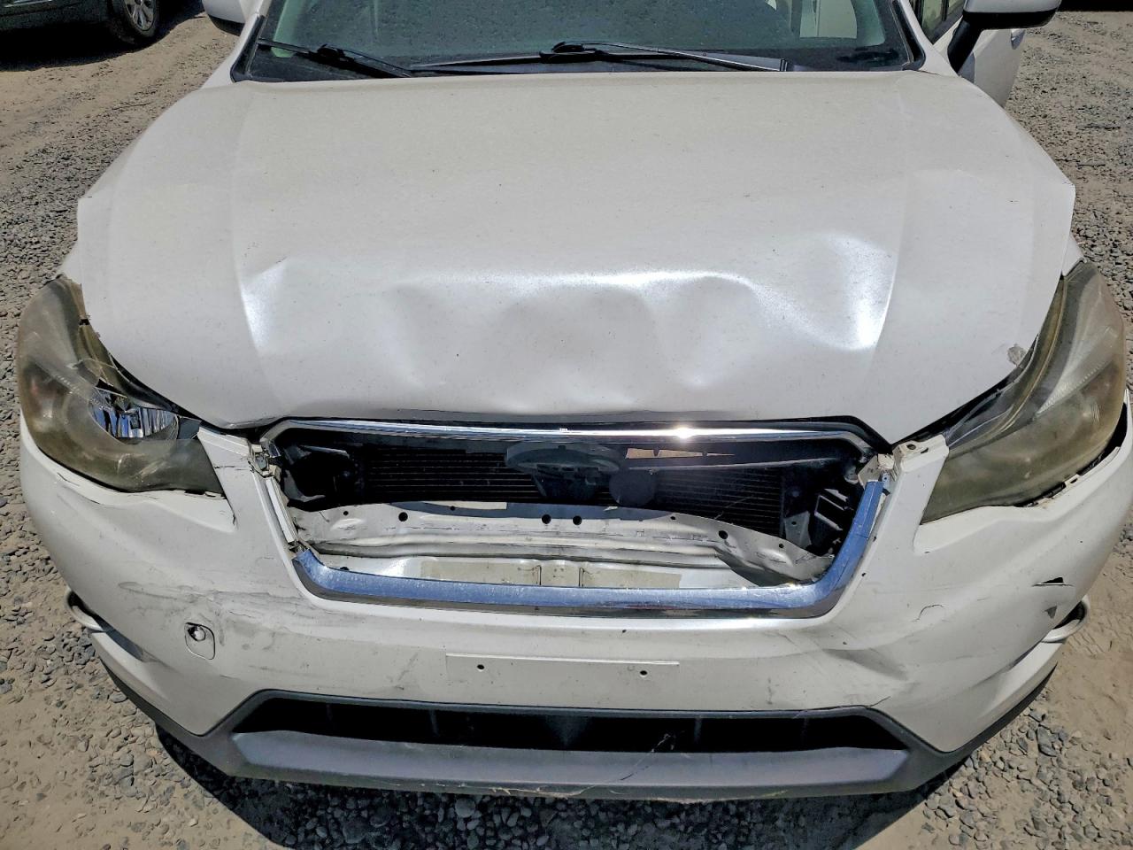 2013 Subaru Xv Crosstrek 2.0 Premium White vin: JF2GPAVC4D2892199