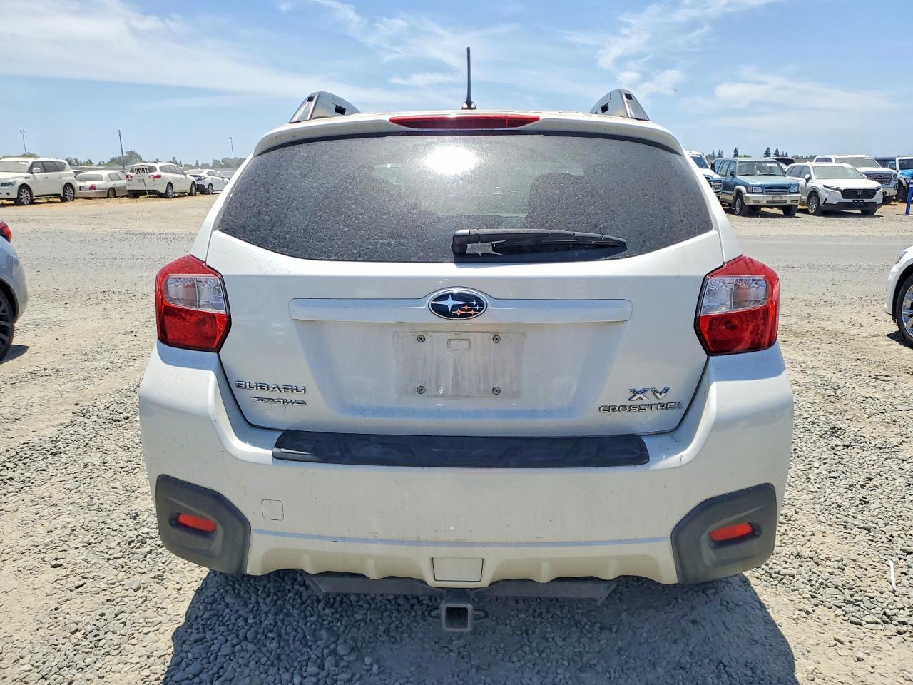 2013 Subaru Xv Crosstrek 2.0 Premium White vin: JF2GPAVC4D2892199