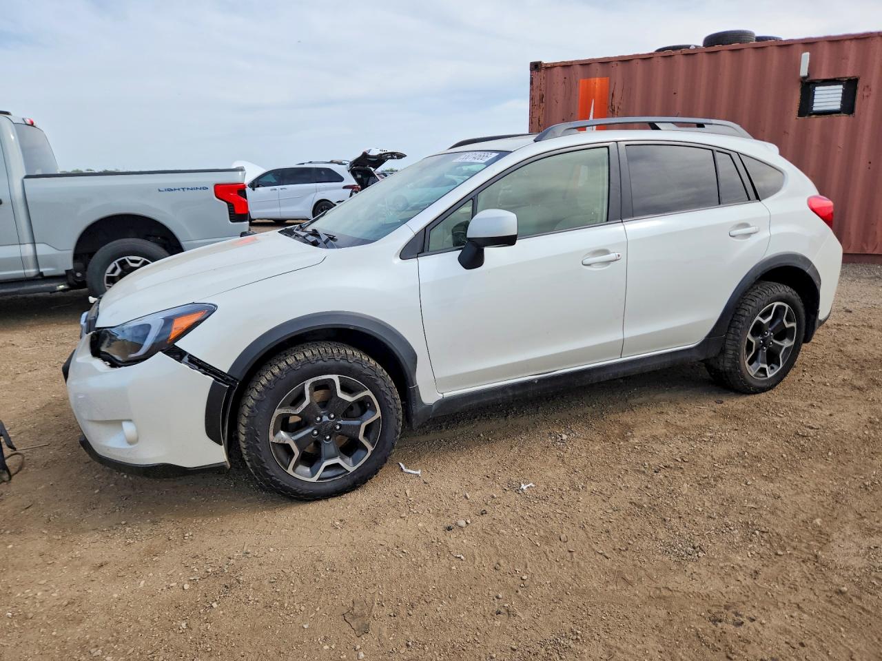 2014 Subaru Xv Crosstrek 2.0 Premium Белый vin: JF2GPAVC4E8346663