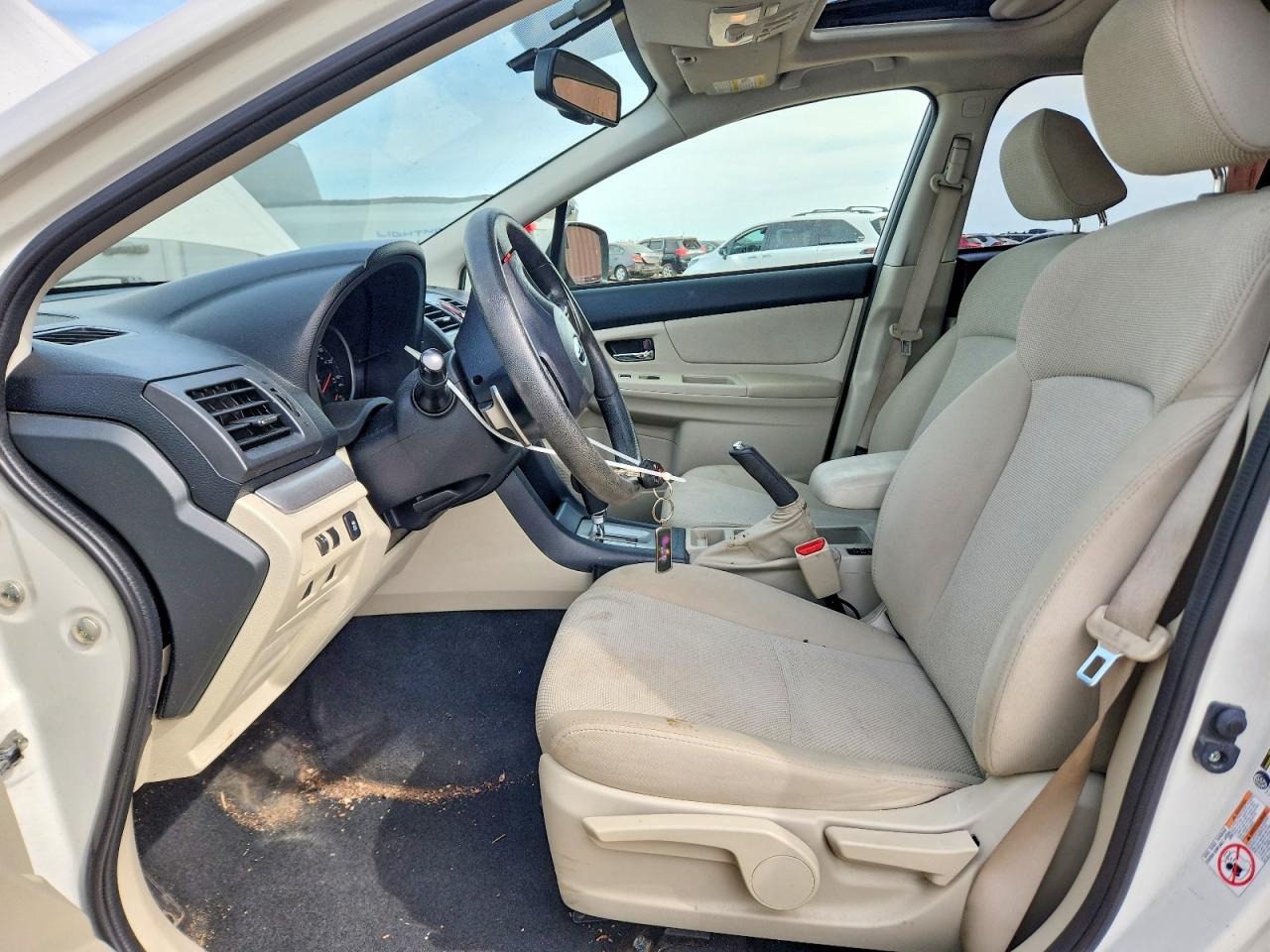 2014 Subaru Xv Crosstrek 2.0 Premium Белый vin: JF2GPAVC4E8346663