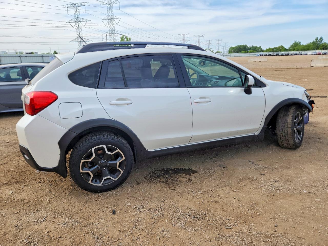 2014 Subaru Xv Crosstrek 2.0 Premium Белый vin: JF2GPAVC4E8346663