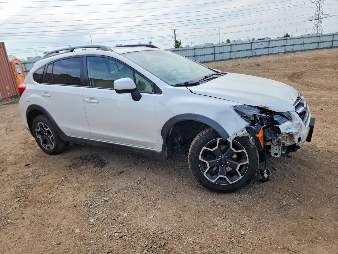 2014 Subaru Xv Crosstrek 2.0 Premium Белый vin: JF2GPAVC4E8346663