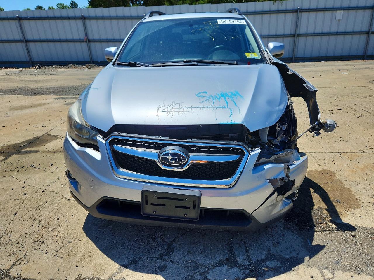 2014 Subaru Xv Crosstrek 2.0 Premium Silver vin: JF2GPAVC4EH337834