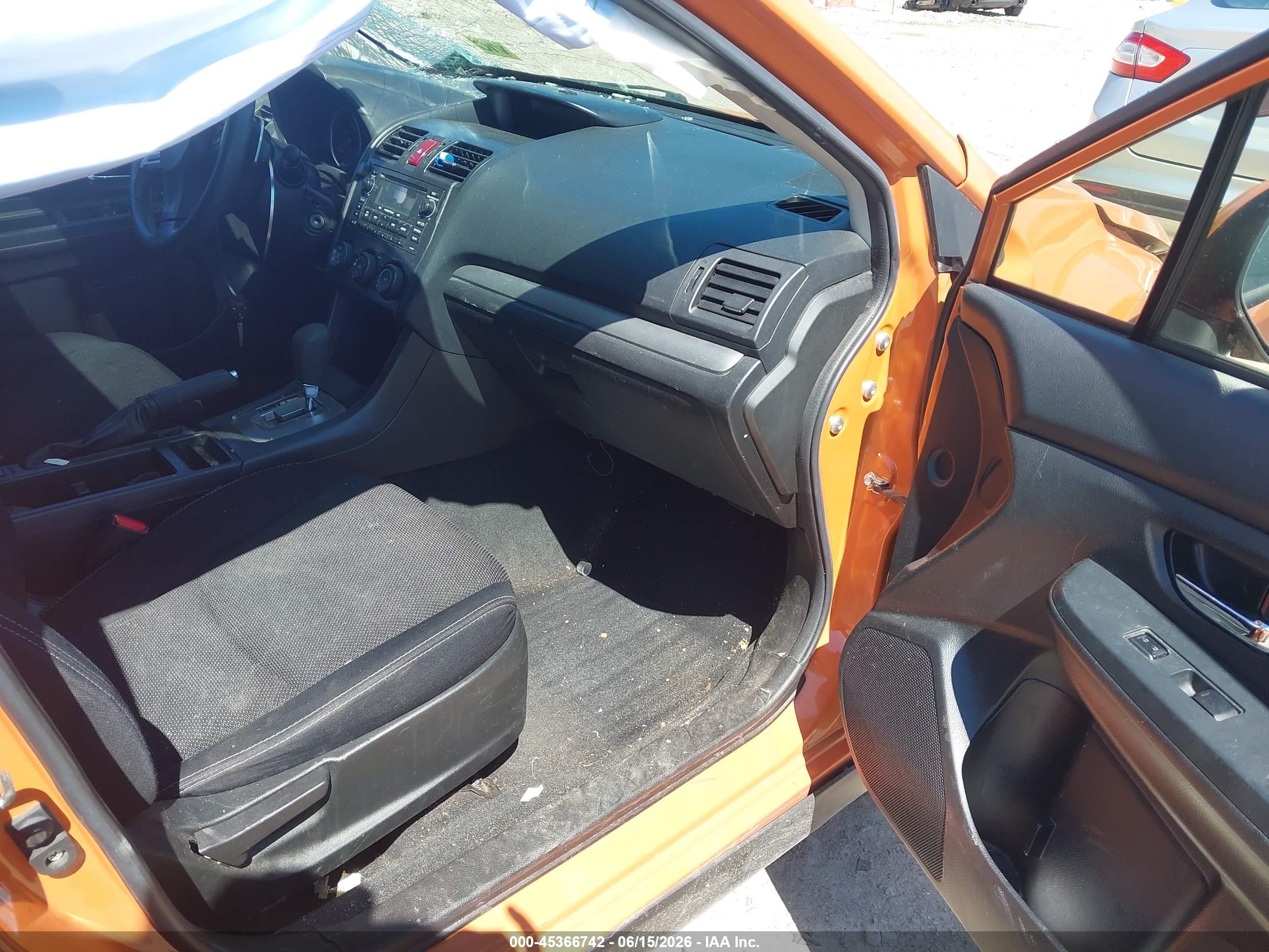 2013 Subaru Xv Crosstrek 2.0i Premium Orange vin: JF2GPAVC5D2877405