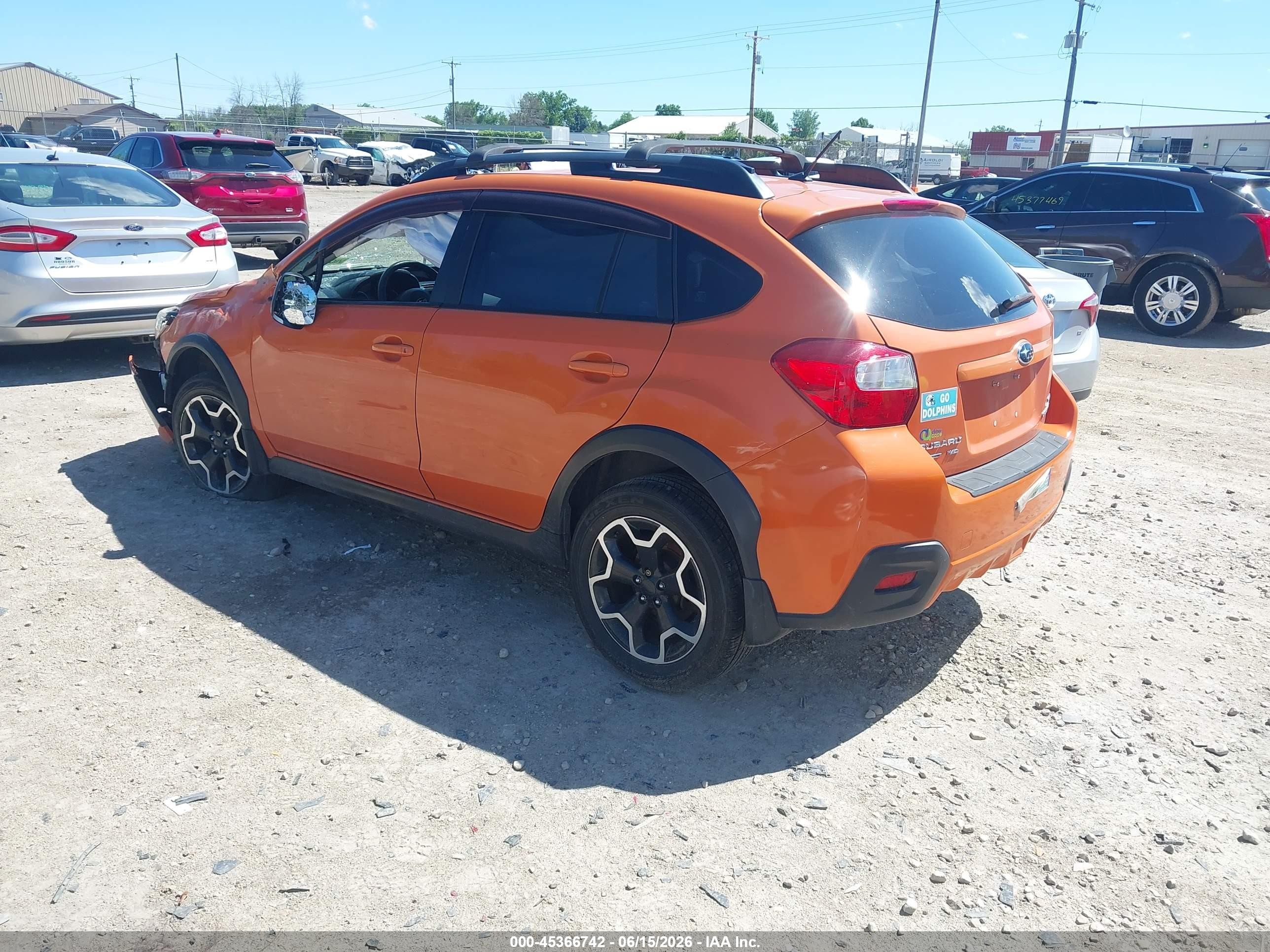 2013 Subaru Xv Crosstrek 2.0i Premium Orange vin: JF2GPAVC5D2877405