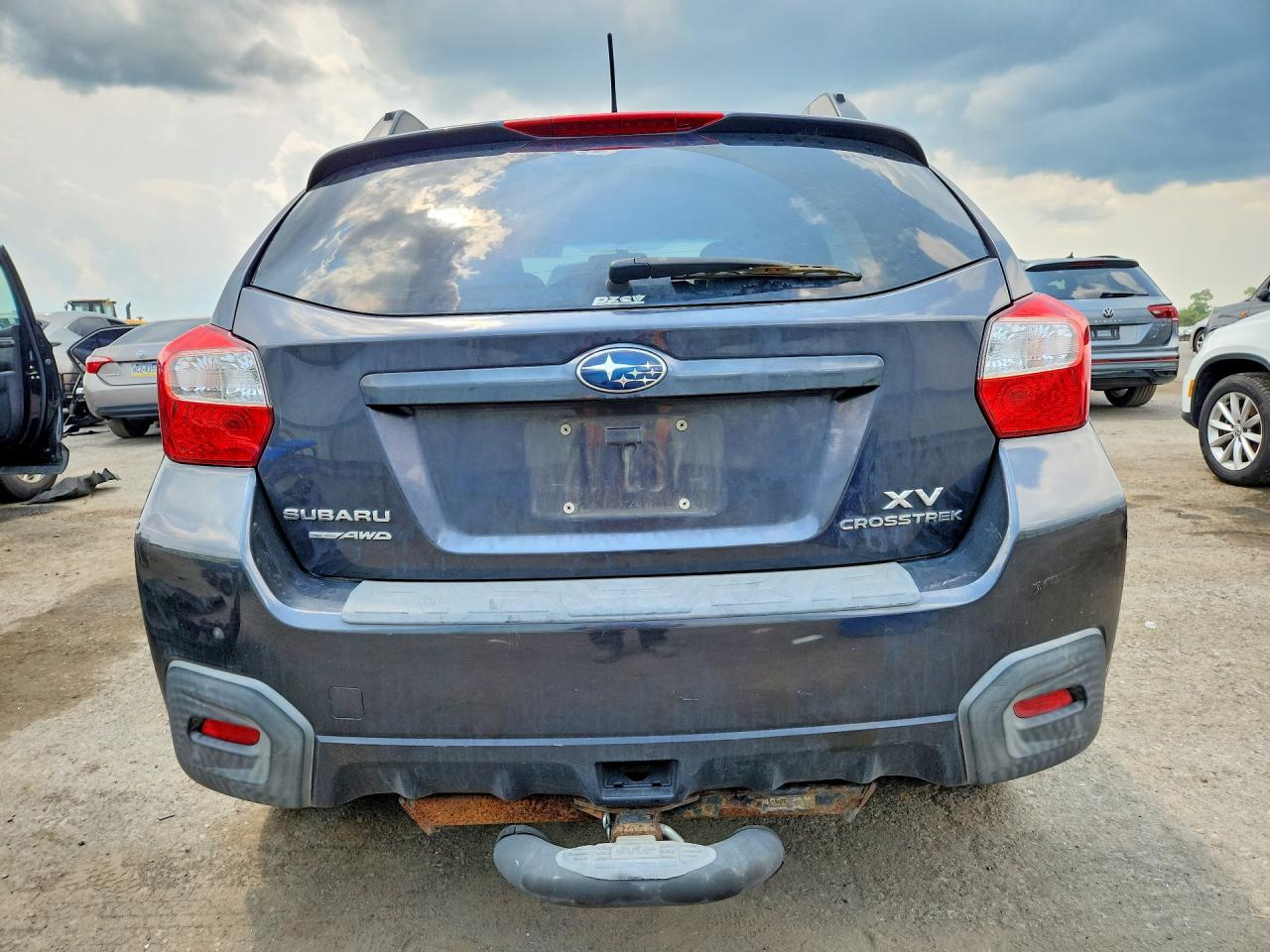 2013 Subaru Xv Crosstrek 2.0 Premium Gray vin: JF2GPAVC5D2897167