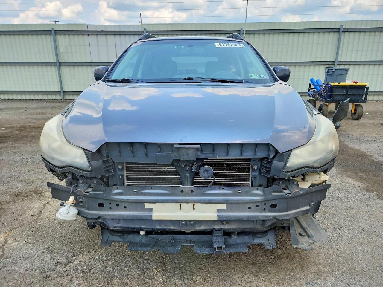2013 Subaru Xv Crosstrek 2.0 Premium Gray vin: JF2GPAVC5D2897167