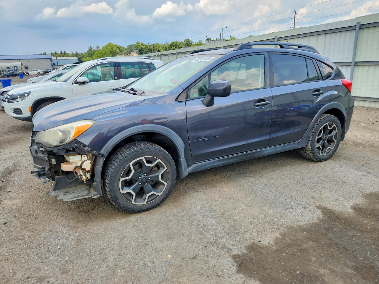 2013 Subaru Xv Crosstrek 2.0 Premium Gray vin: JF2GPAVC5D2897167