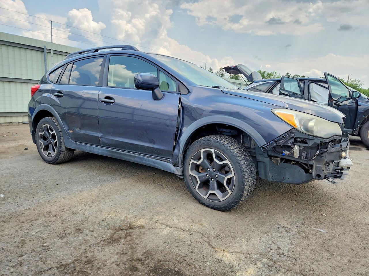 2013 Subaru Xv Crosstrek 2.0 Premium Gray vin: JF2GPAVC5D2897167