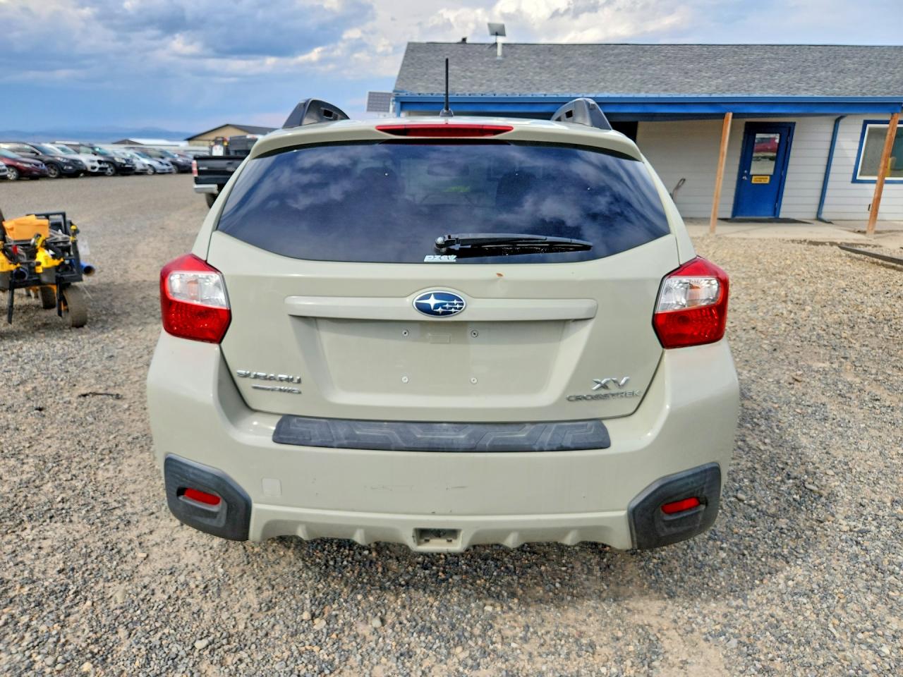 2014 Subaru Xv Crosstrek 2.0 Premium Cream vin: JF2GPAVC5E8273433
