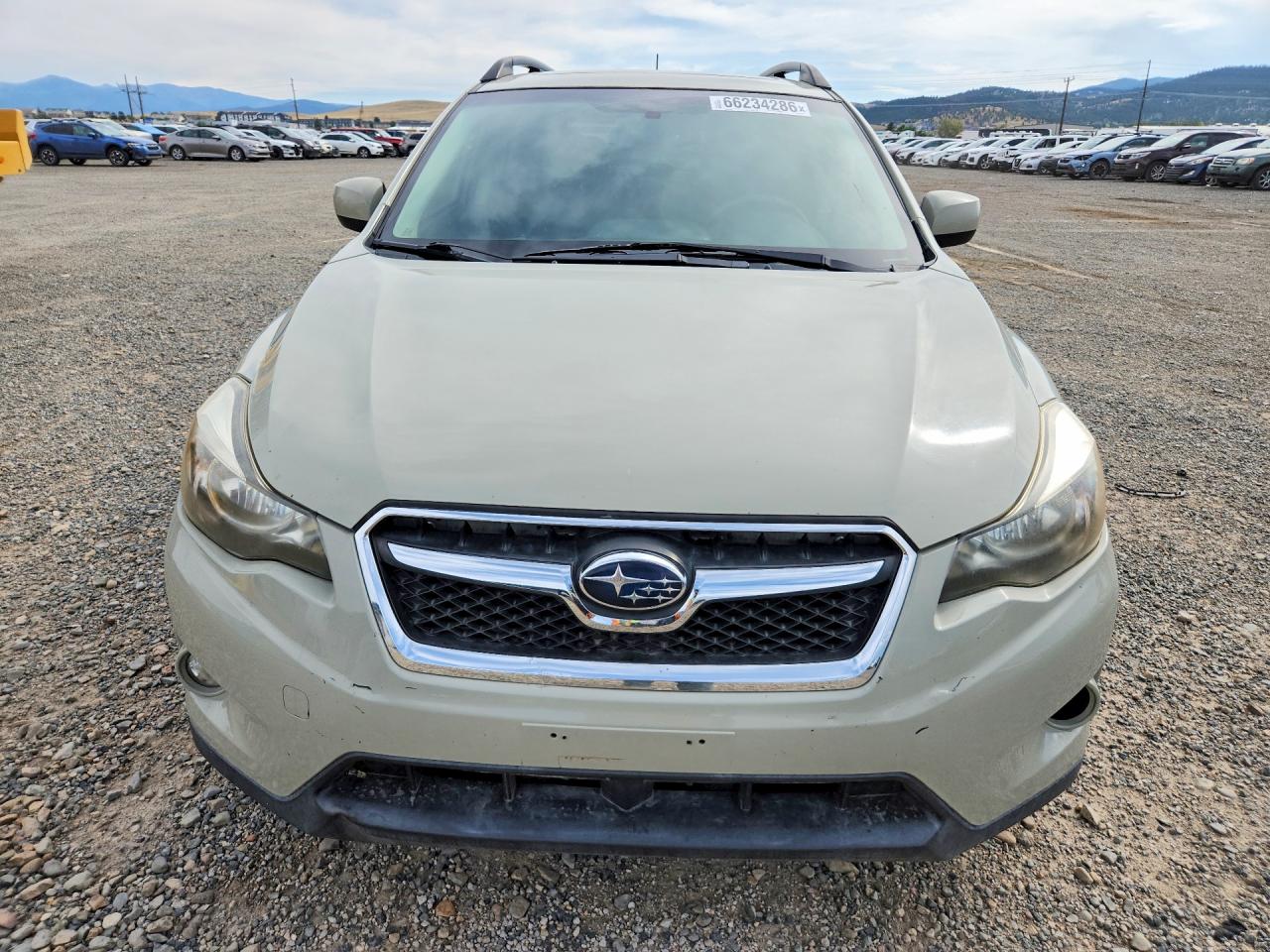 2014 Subaru Xv Crosstrek 2.0 Premium Cream vin: JF2GPAVC5E8273433