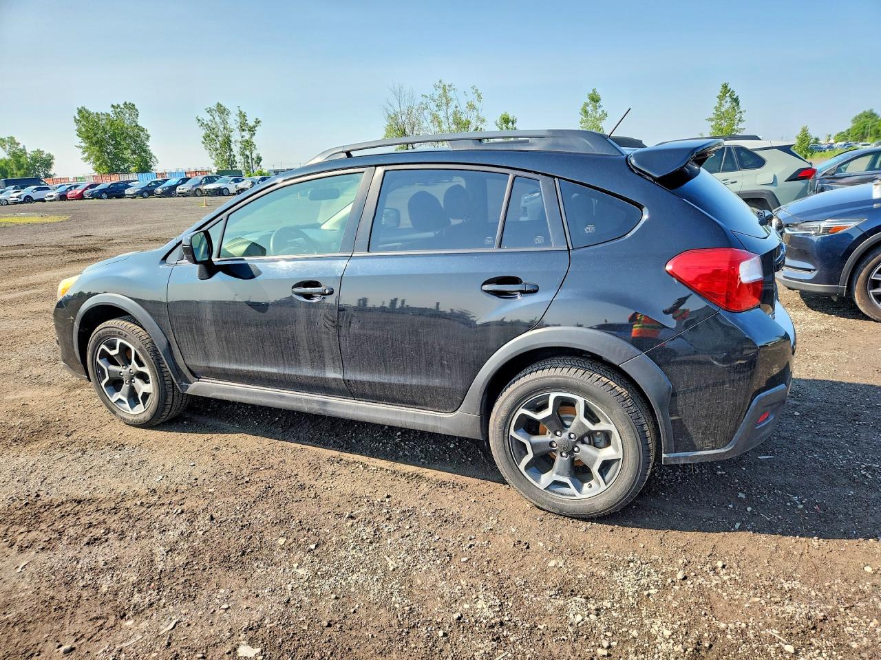 2014 Subaru Xv Crosstrek 2.0 Premium Black vin: JF2GPAVC5E8325420