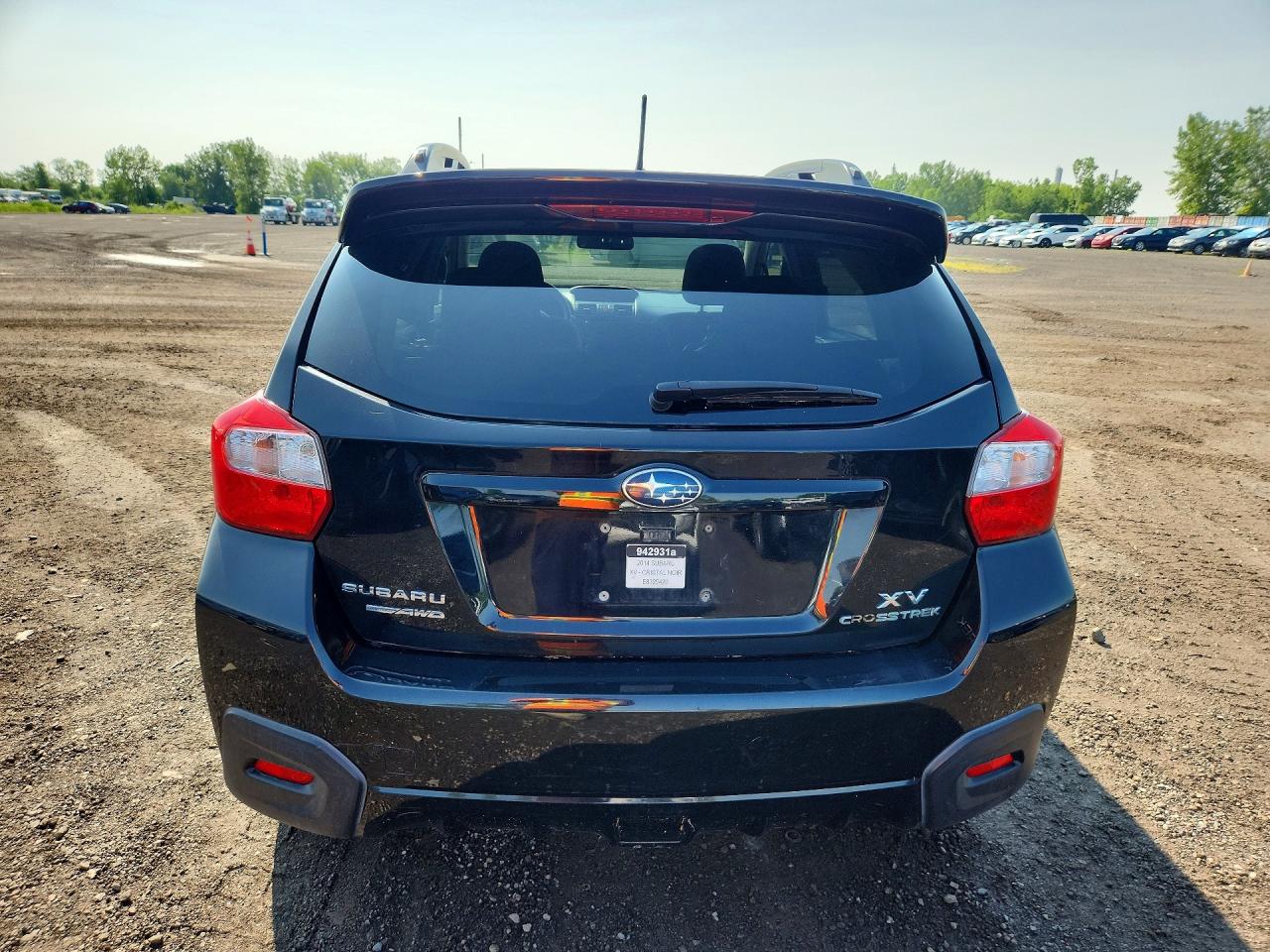 2014 Subaru Xv Crosstrek 2.0 Premium Black vin: JF2GPAVC5E8325420