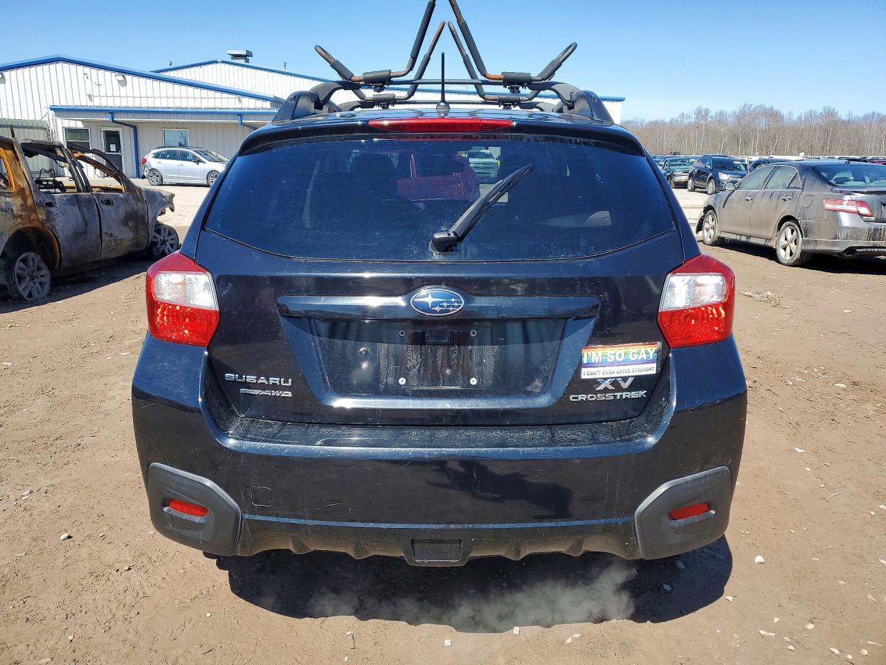 2013 Subaru Xv Crosstrek 2.0 Premium Black vin: JF2GPAVC6D2803135