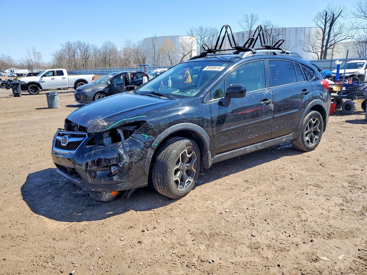 2013 Subaru Xv Crosstrek 2.0 Premium Black vin: JF2GPAVC6D2803135