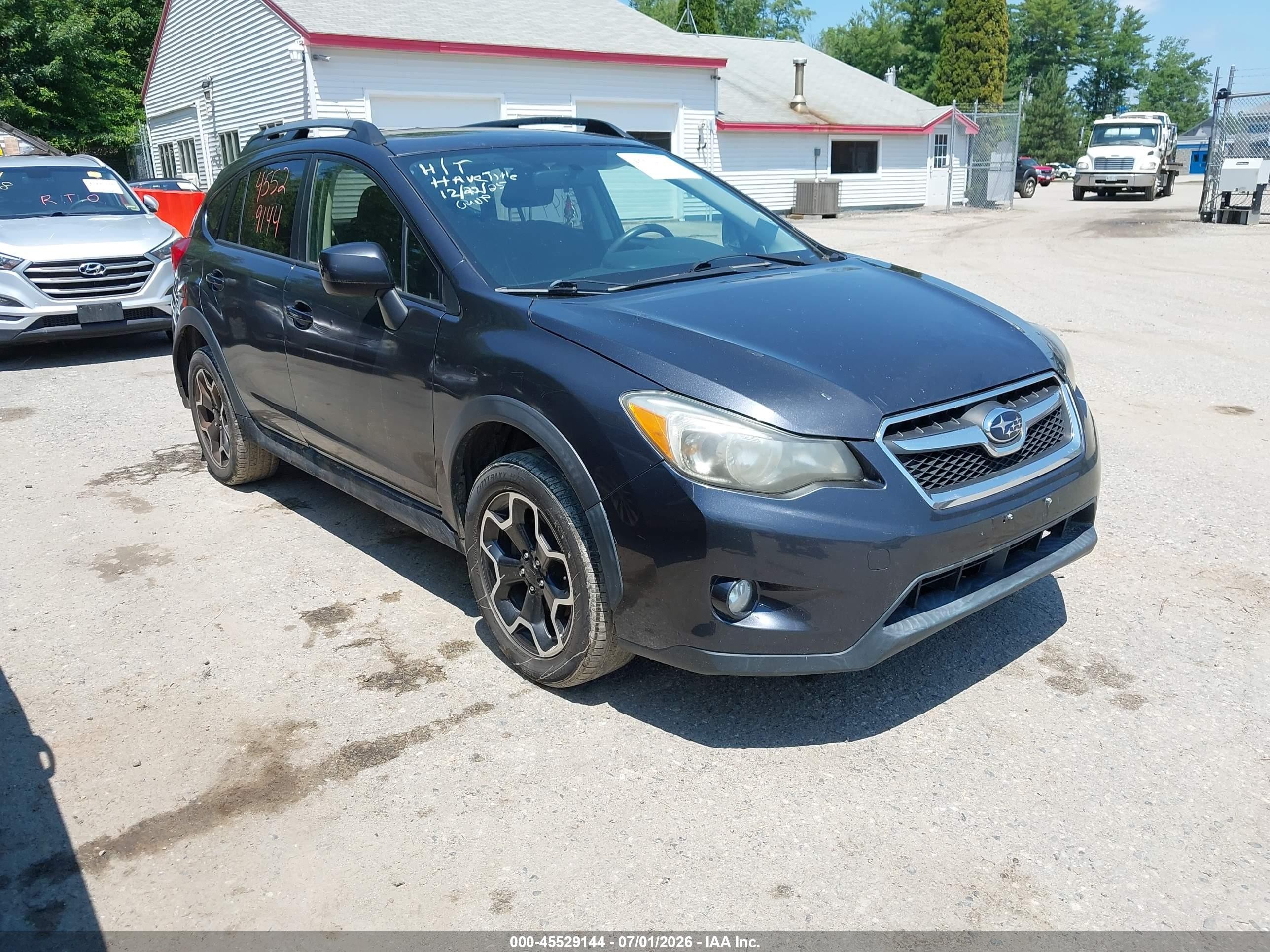 2013 Subaru Xv Crosstrek 2.0i Premium Gray vin: JF2GPAVC6D2840752