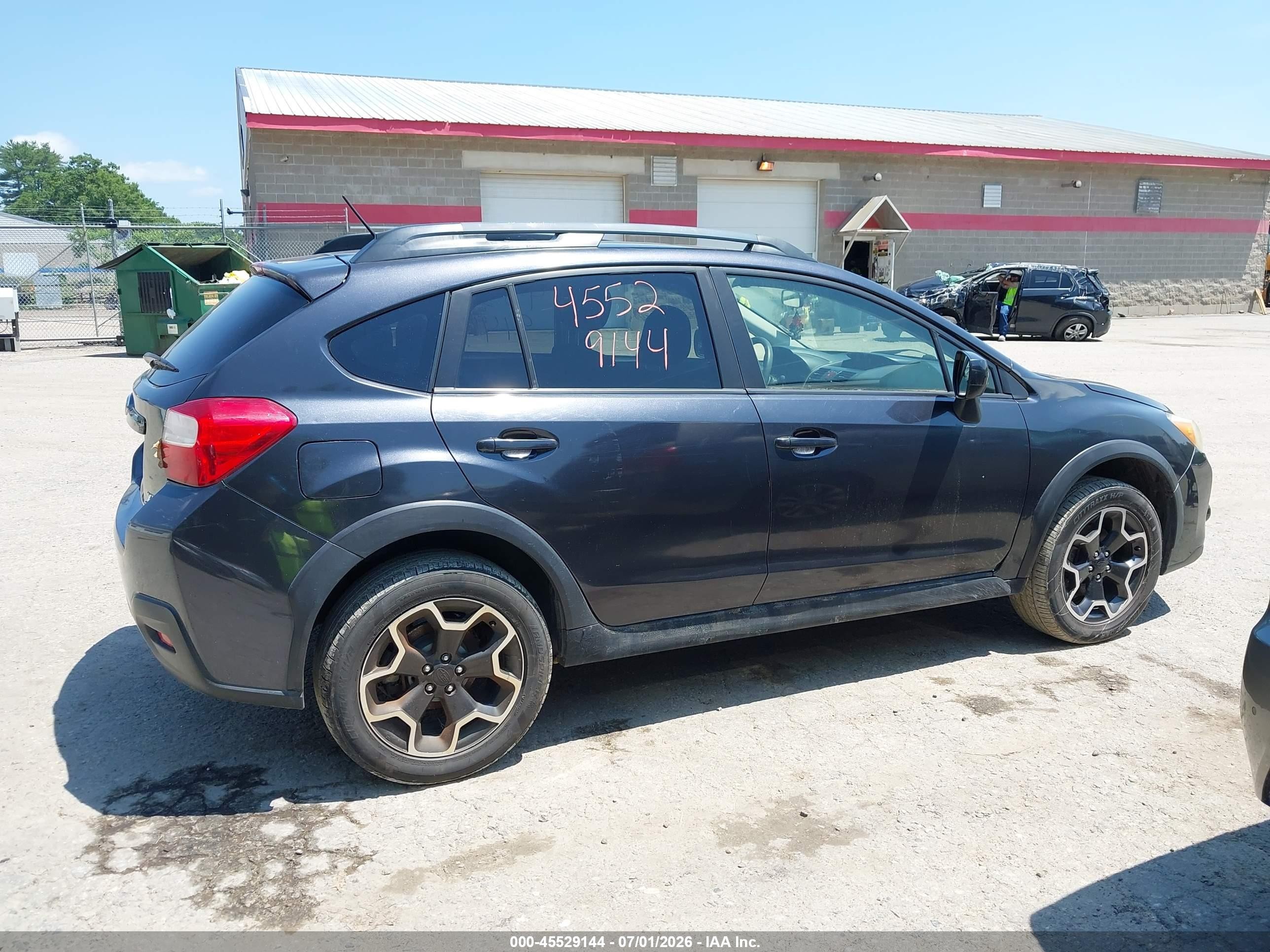 2013 Subaru Xv Crosstrek 2.0i Premium Gray vin: JF2GPAVC6D2840752