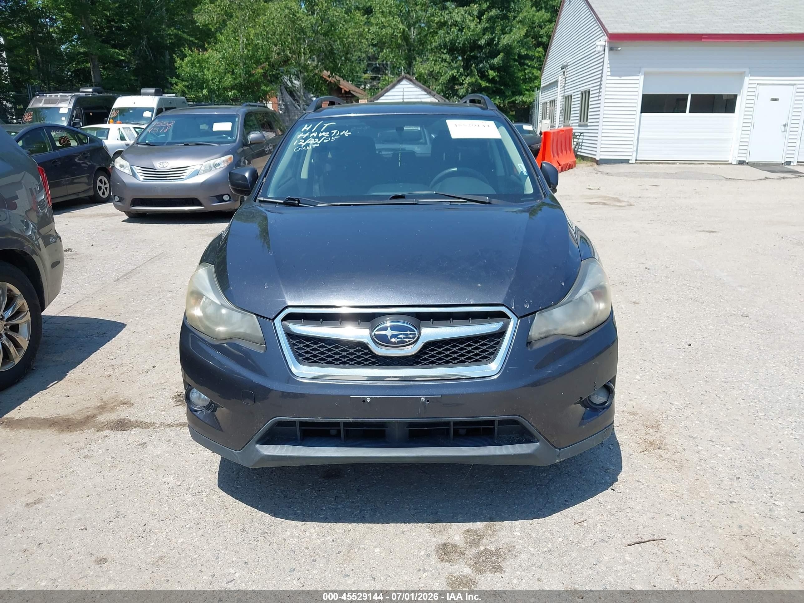 2013 Subaru Xv Crosstrek 2.0i Premium Gray vin: JF2GPAVC6D2840752